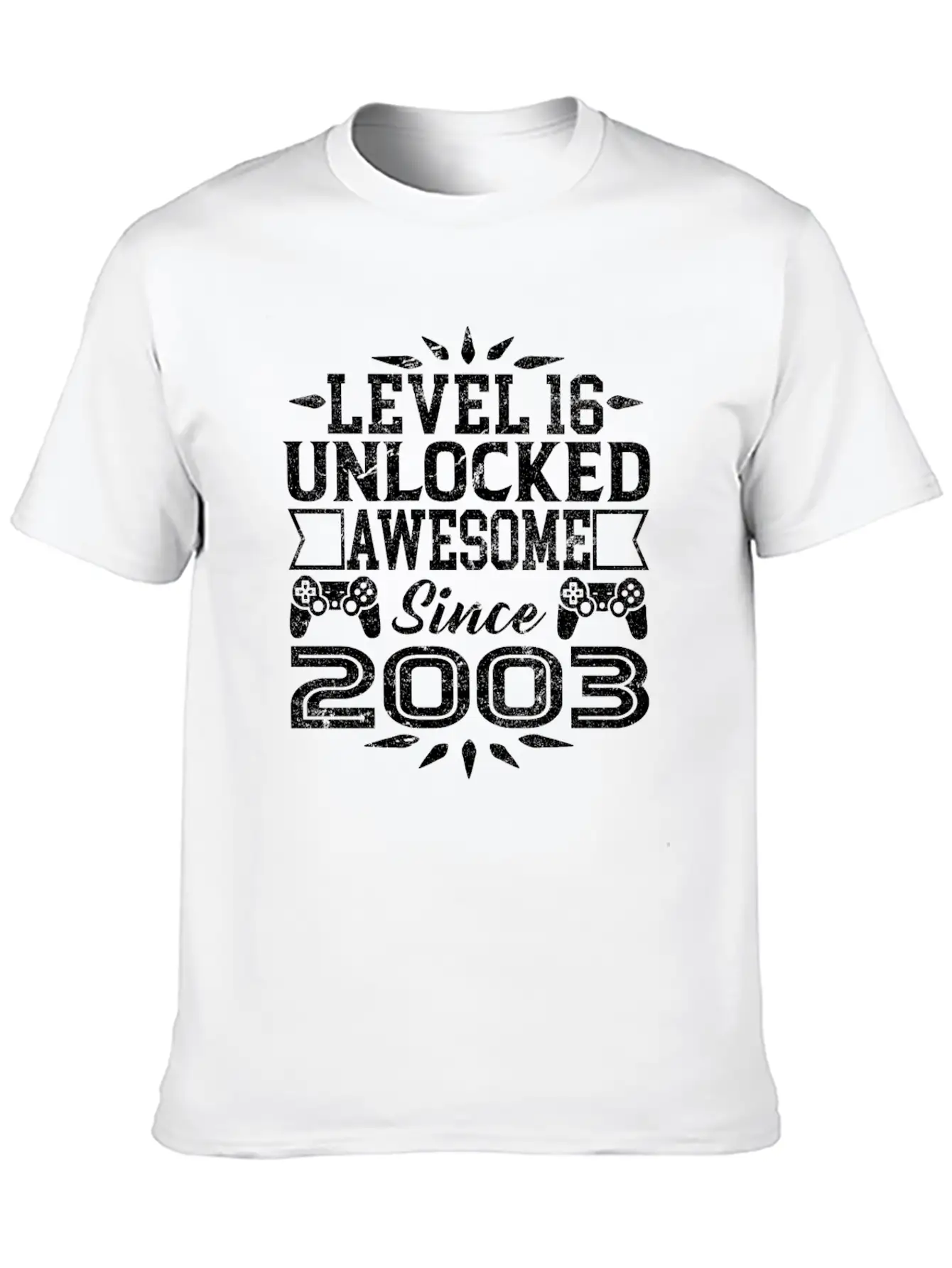 Level 16 Unlocked Awesome Since 2003 16th Birthday Classic Cotton Tee – Unisex Comfort For Any Season