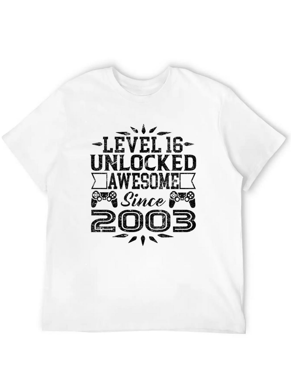 Level 16 Unlocked Awesome Since 2003 16th Birthday Classic Cotton Tee – Unisex Comfort For Any Season