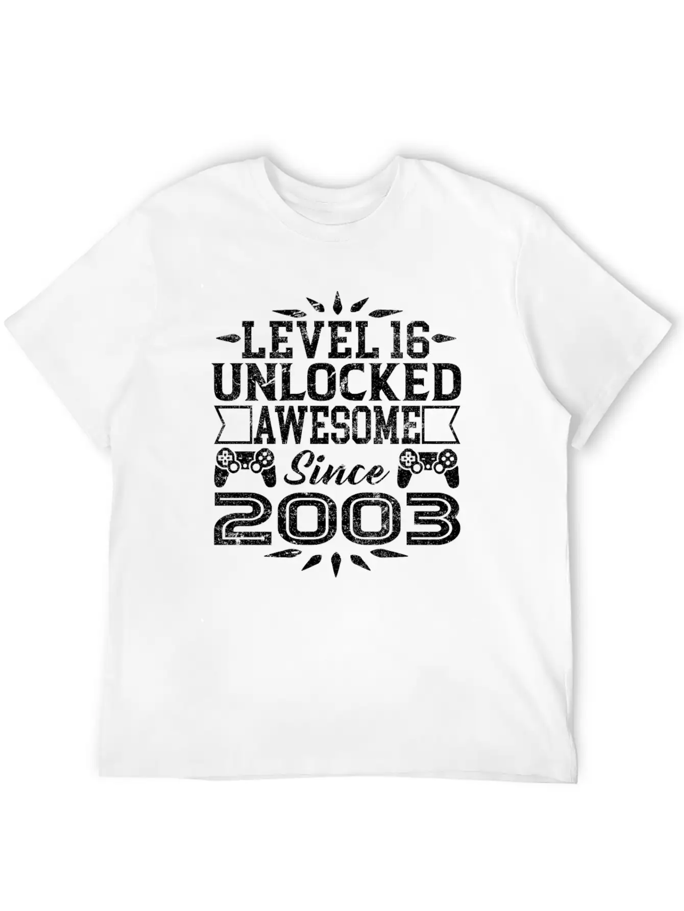 Level 16 Unlocked Awesome Since 2003 16th Birthday Classic Cotton Tee – Unisex Comfort For Any Season