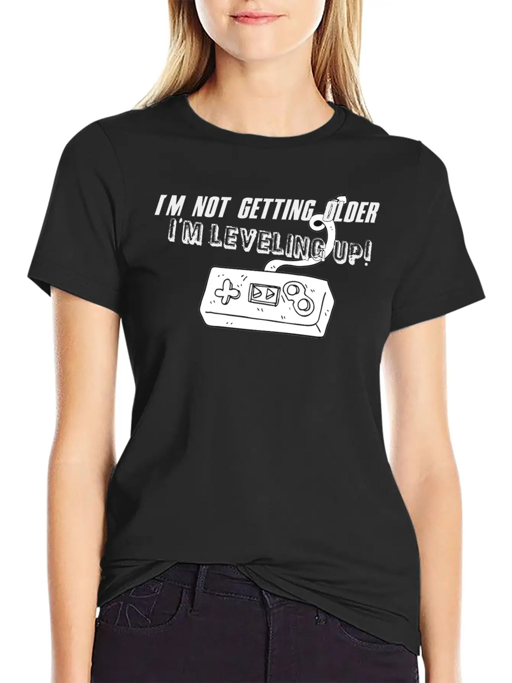 Leveling Up Basic Graphic T-Shirt – Daily Comfort In Soft Cotton