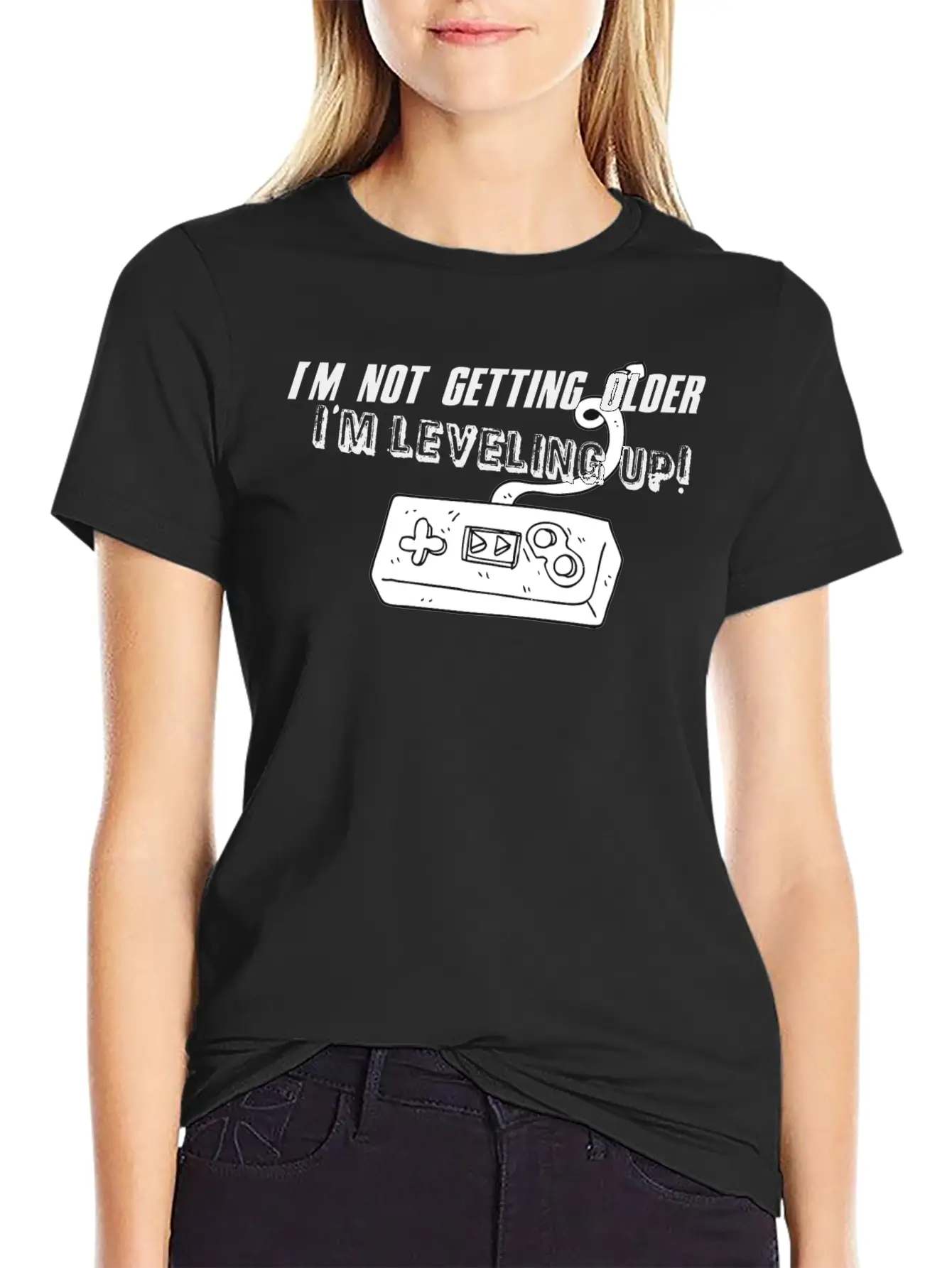 Leveling Up Basic Graphic T-Shirt – Daily Comfort In Soft Cotton