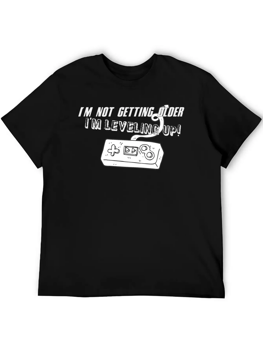 Leveling Up Basic Graphic T-Shirt – Daily Comfort In Soft Cotton