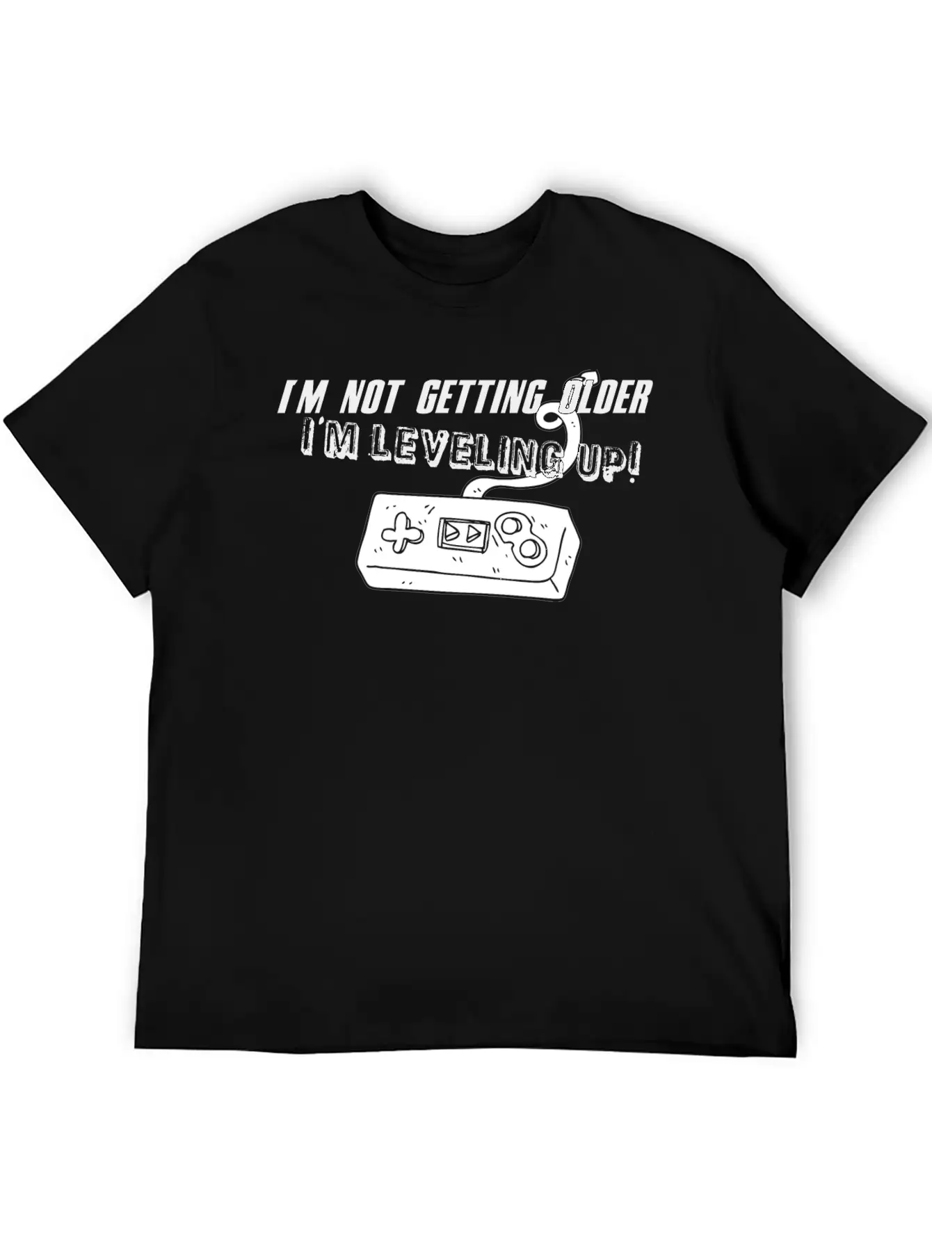 Leveling Up Basic Graphic T-Shirt – Daily Comfort In Soft Cotton