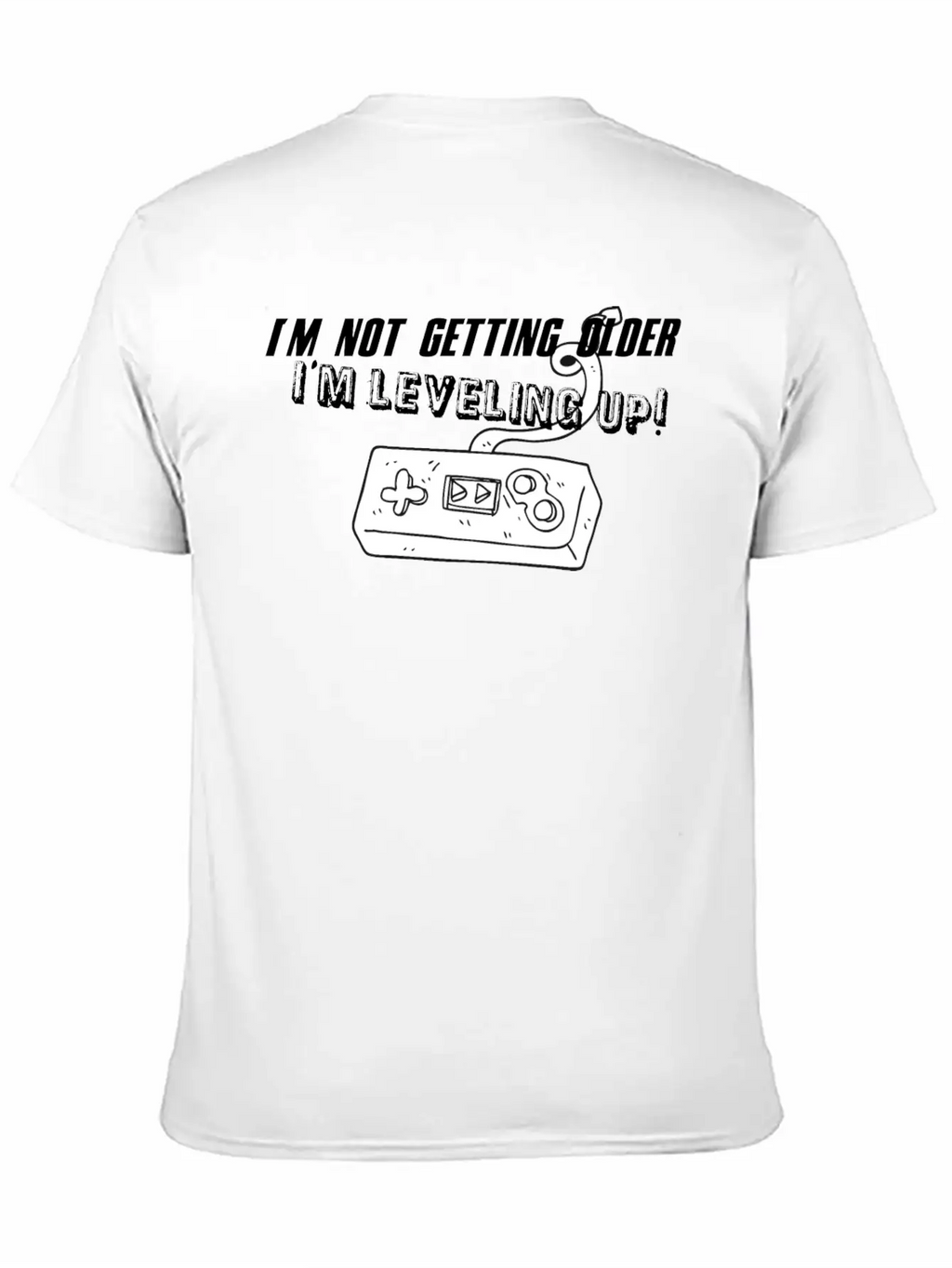 Leveling Up Basic Graphic T-Shirt – Daily Comfort In Soft Cotton