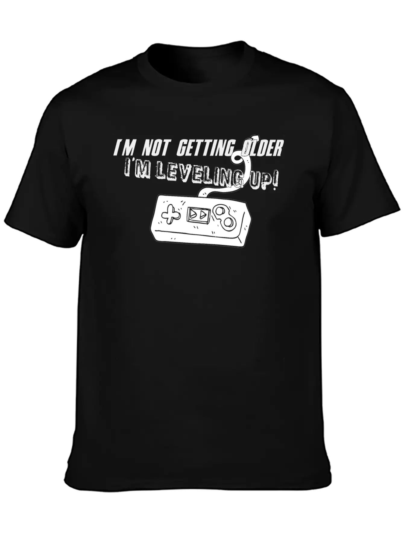 Leveling Up Basic Graphic T-Shirt – Daily Comfort In Soft Cotton