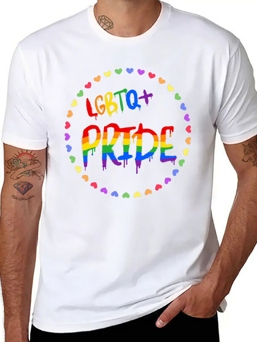 LGBQT Pride Timeless Short Sleeve Tee – Comfy And Minimalist Design