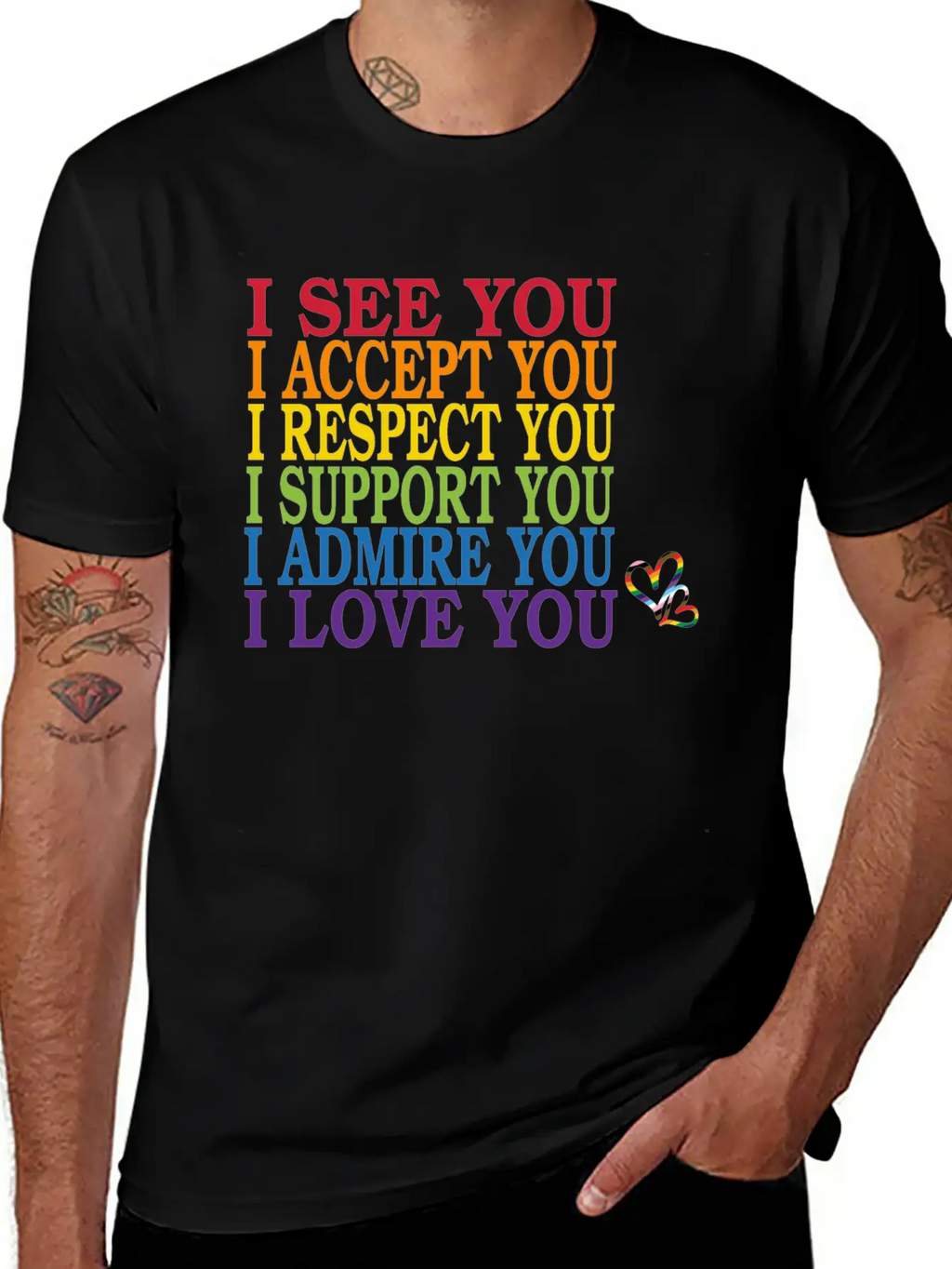 LGBT Quote Classic Cotton Tee – Unisex Comfort For Any Season