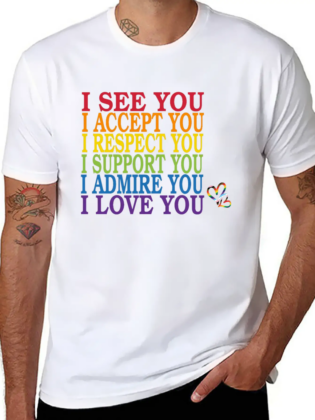 LGBT Quote Classic Cotton Tee – Unisex Comfort For Any Season
