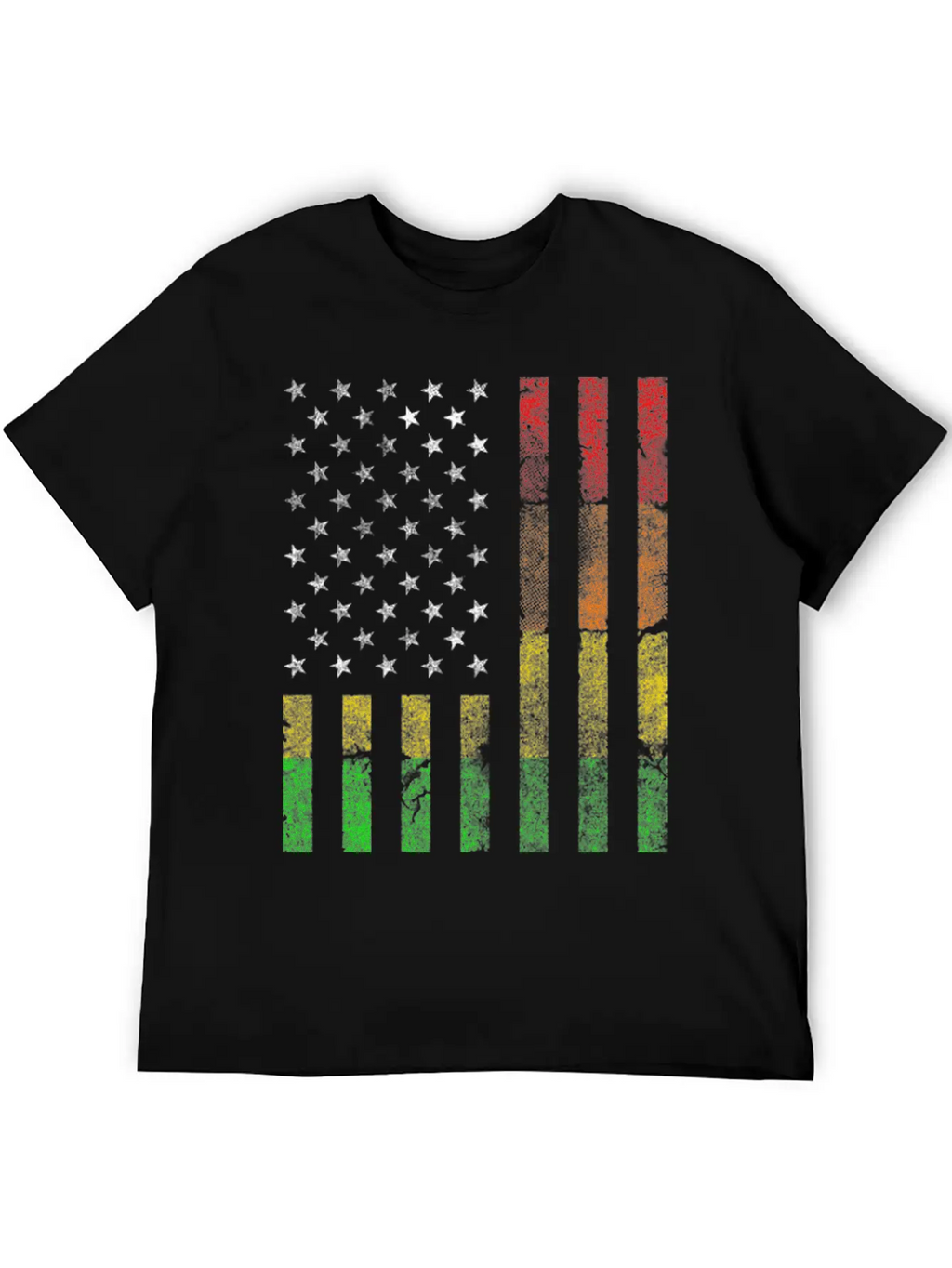 LGBT USA Flag Gay Pride Month Transgender Rainbow Basic Graphic T-Shirt – Daily Comfort In Soft Cotton