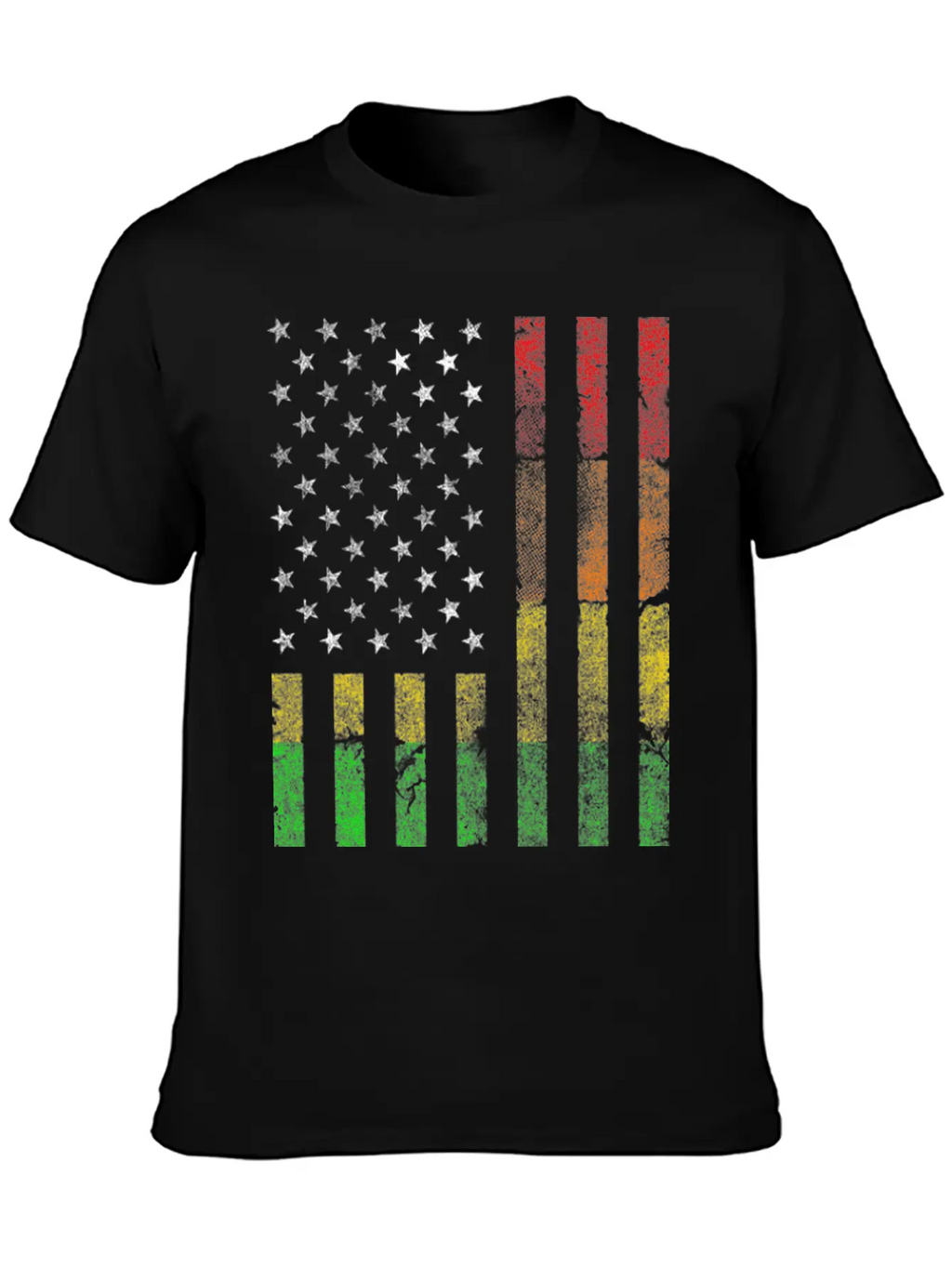 LGBT USA Flag Gay Pride Month Transgender Rainbow Basic Graphic T-Shirt – Daily Comfort In Soft Cotton