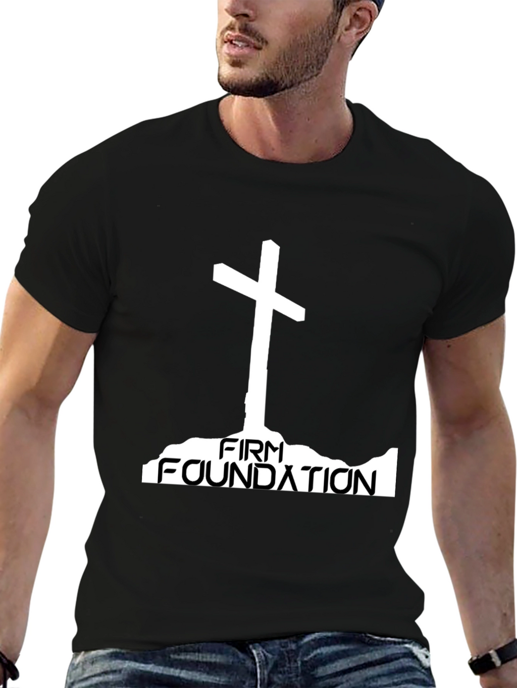 Firm Foundation Christian T-Shirt
