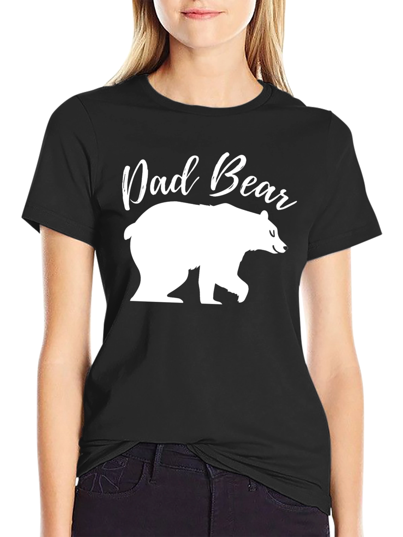 Dad Bear Graphic Tee - Perfect for Fathers Day!
