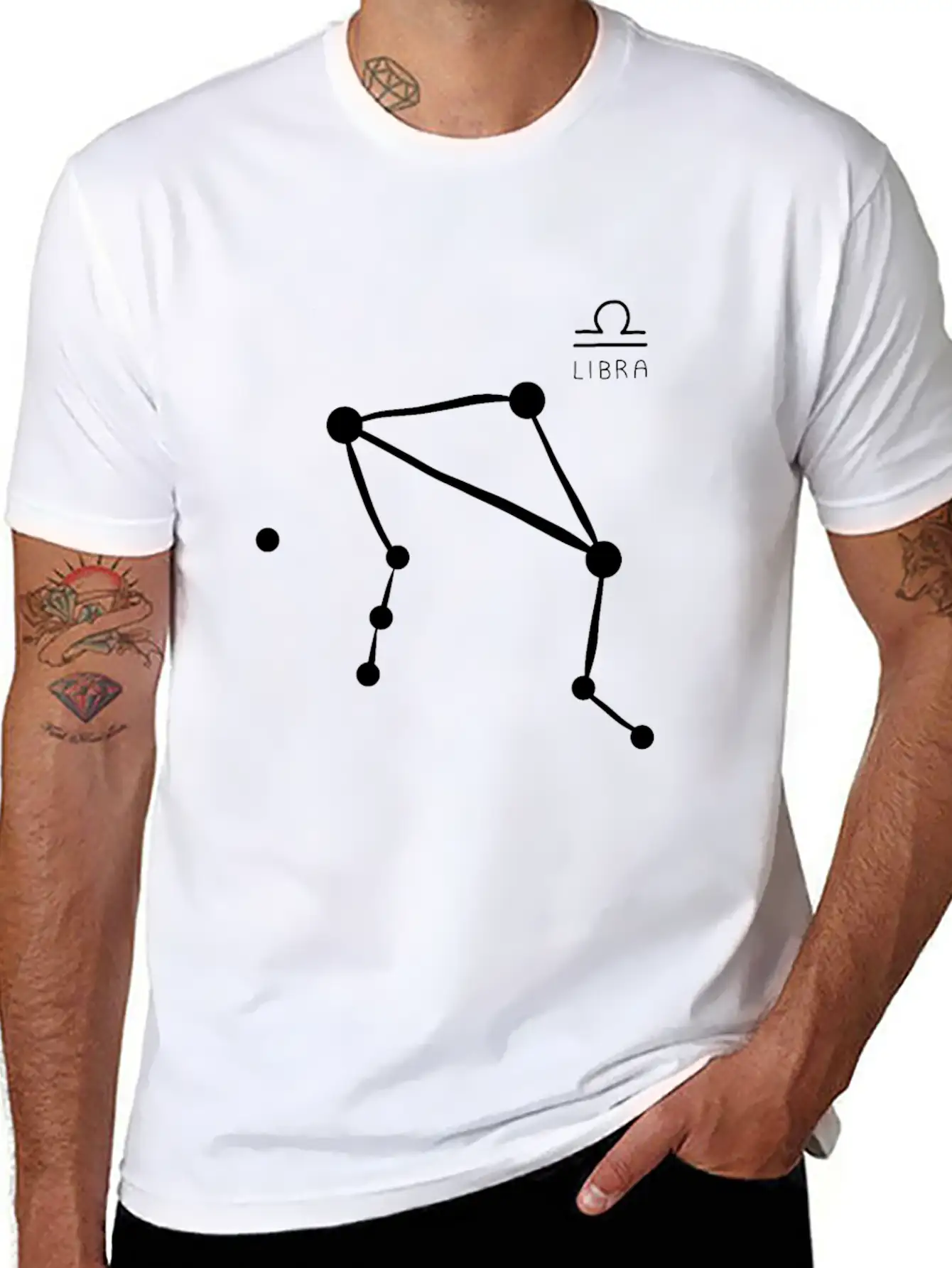 LIBRA | Star Sign | Astrology | Calm | Rational Classic Cotton Tee – Unisex Comfort For Any Season