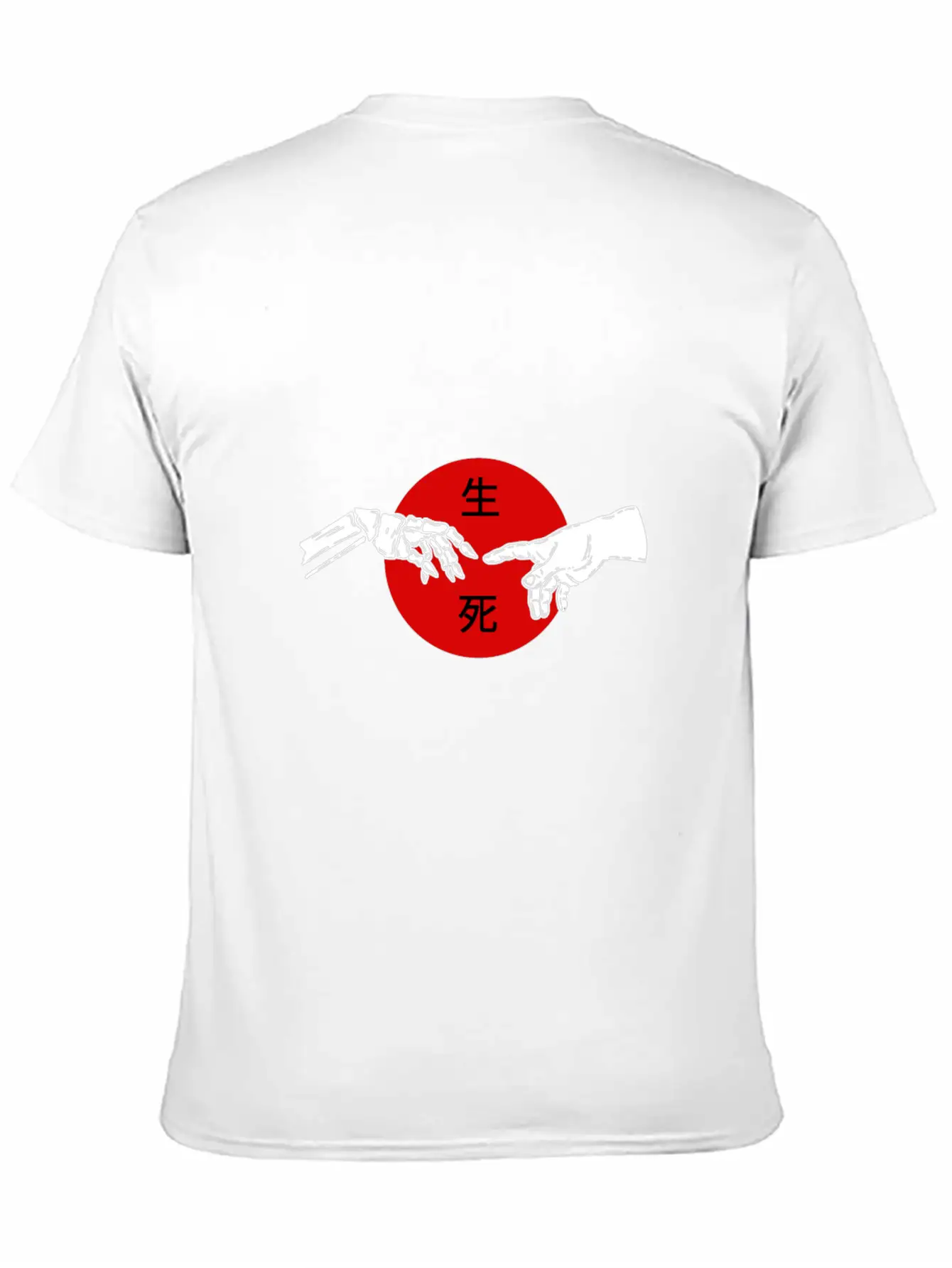 Life Death Japanese Aesthetic Grunge Goth Kanji Da Basic Graphic T-Shirt – Daily Comfort In Soft Cotton