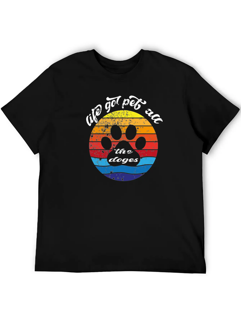 LIFE GOL PET ALL THE DOGES Classic Cotton Tee – Unisex Comfort For Any Season