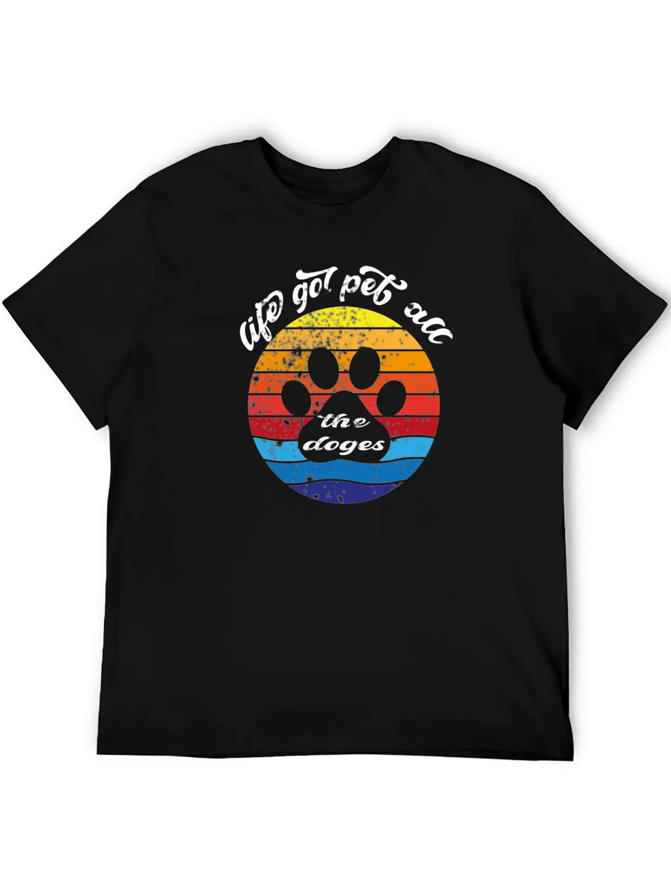LIFE GOL PET ALL THE DOGES Classic Cotton Tee – Unisex Comfort For Any Season