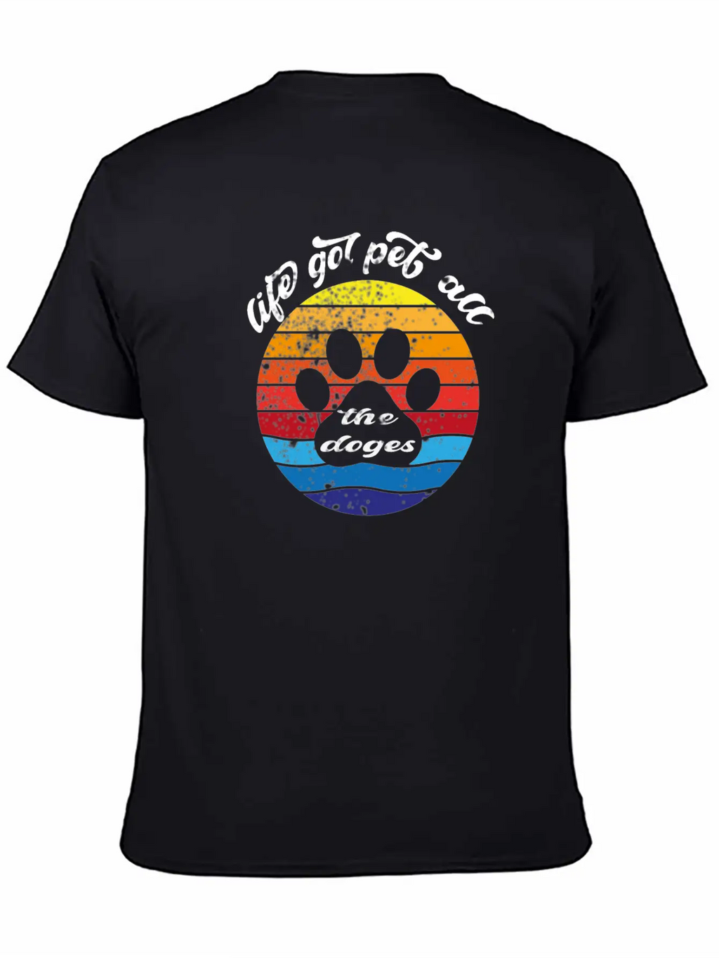 LIFE GOL PET ALL THE DOGES Classic Cotton Tee – Unisex Comfort For Any Season