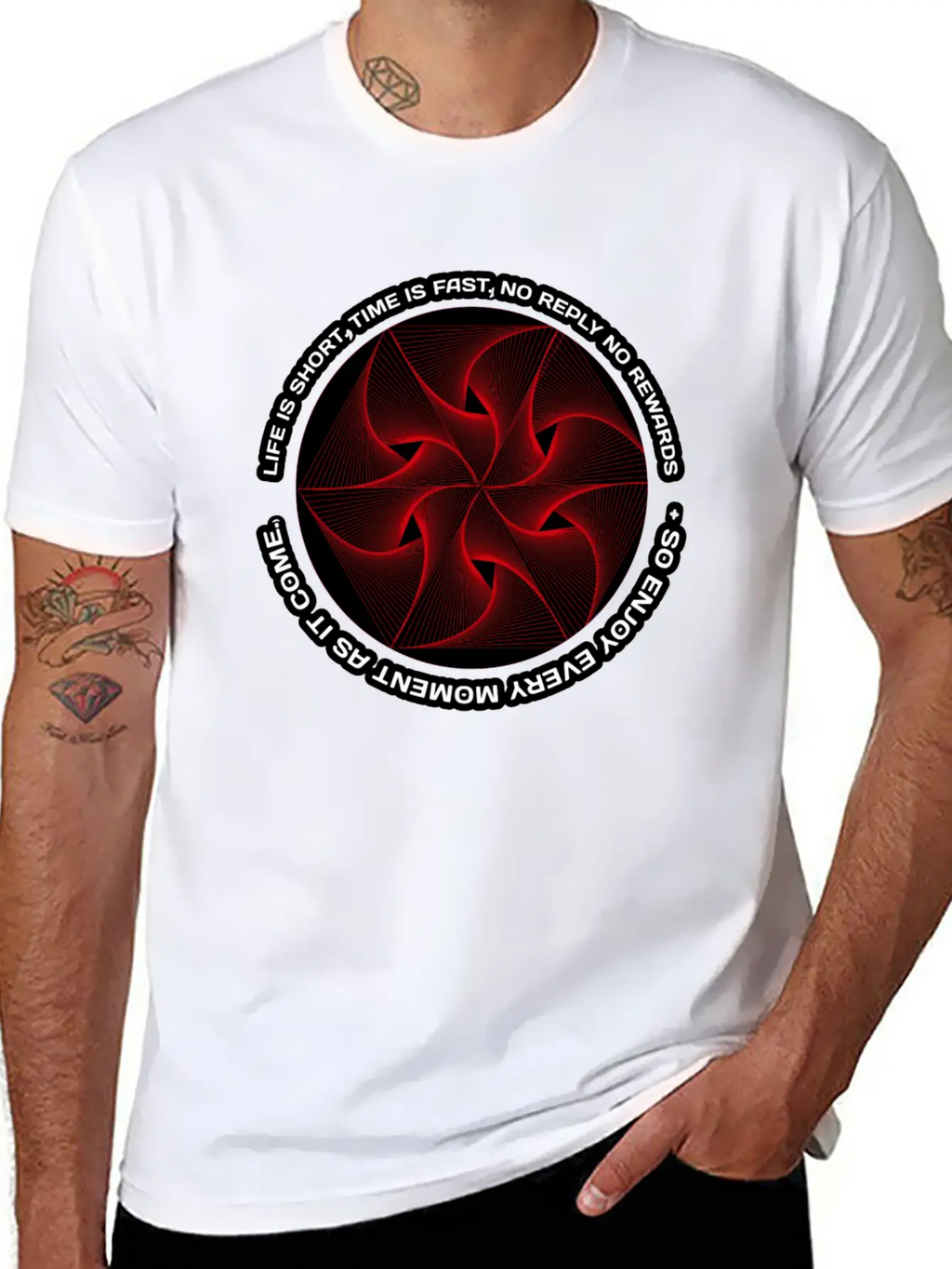 Life Is Hard, Life Is Short Beautiful Funny Round Basic Graphic T-Shirt – Daily Comfort In Soft Cotton