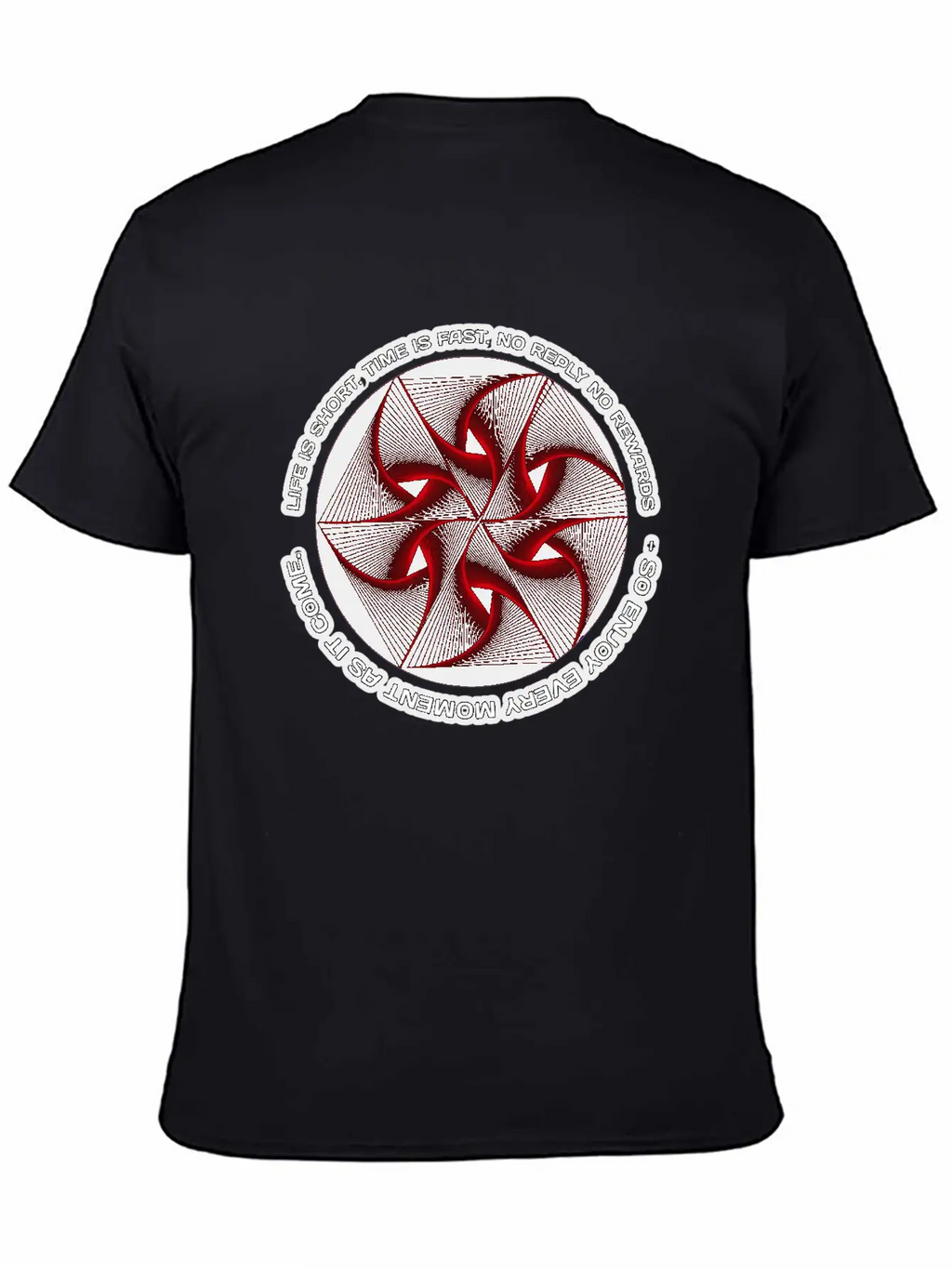Life Is Hard, Life Is Short Beautiful Funny Round Basic Graphic T-Shirt – Daily Comfort In Soft Cotton