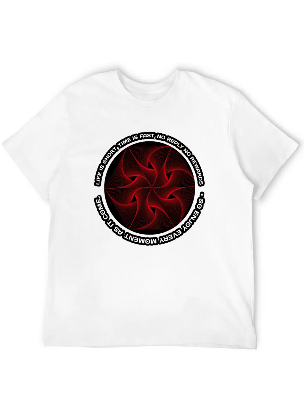 Life Is Hard, Life Is Short Beautiful Funny Round Basic Graphic T-Shirt – Daily Comfort In Soft Cotton