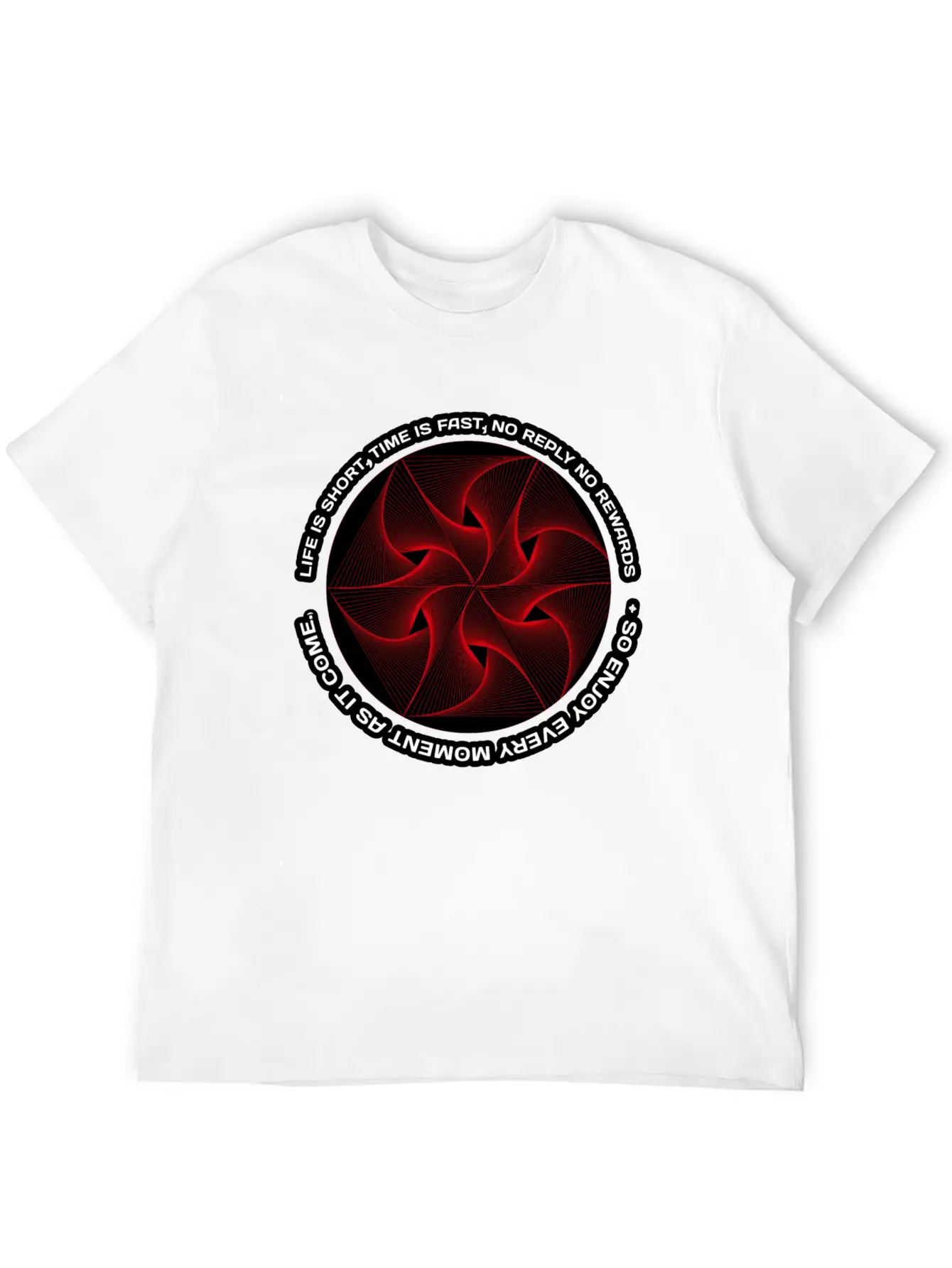 Life Is Hard, Life Is Short Beautiful Funny Round Basic Graphic T-Shirt – Daily Comfort In Soft Cotton