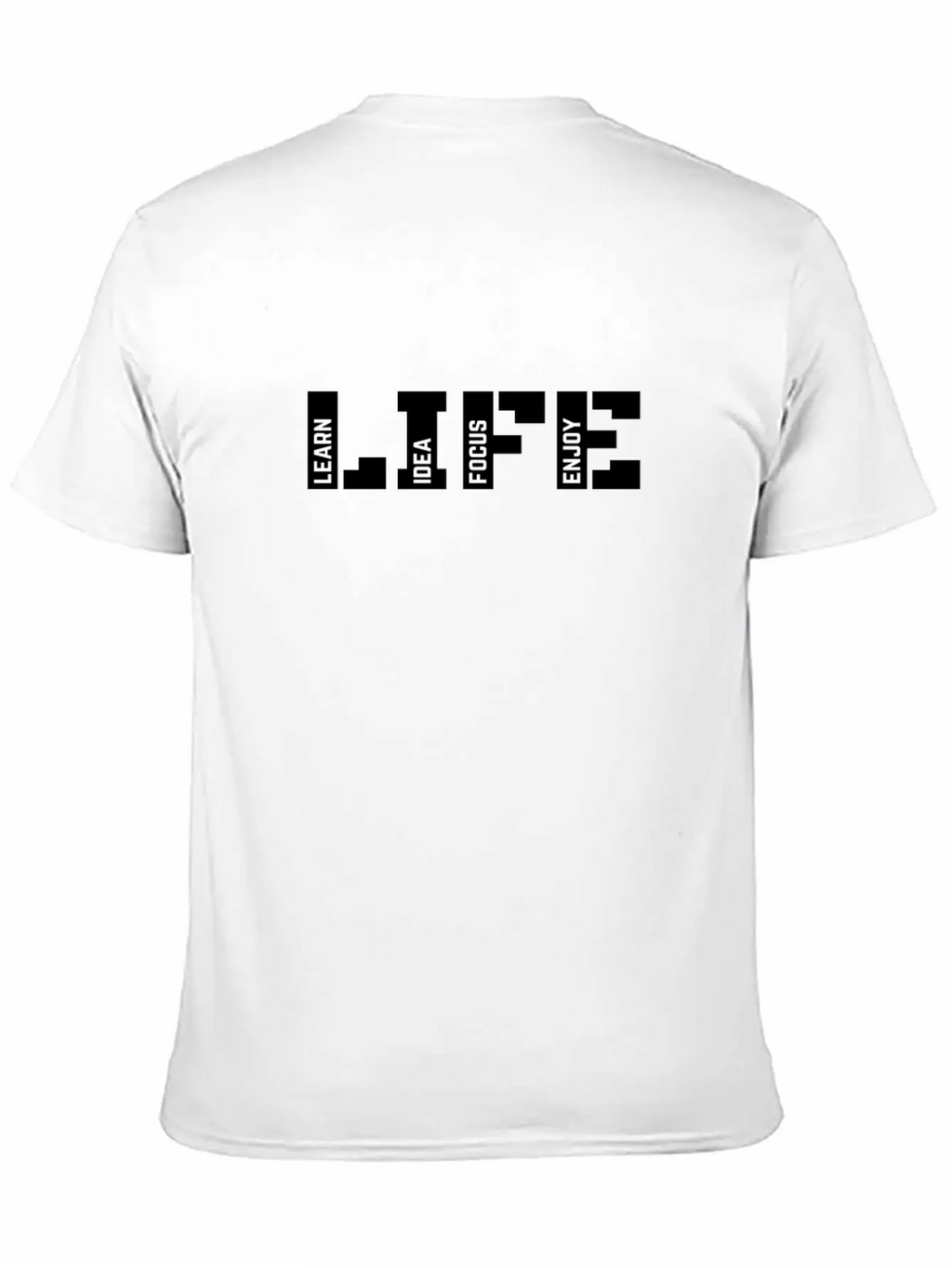 Life Learn, Idea, Focus, Enjoy Classic Cotton Tee – Unisex Comfort For Any Season