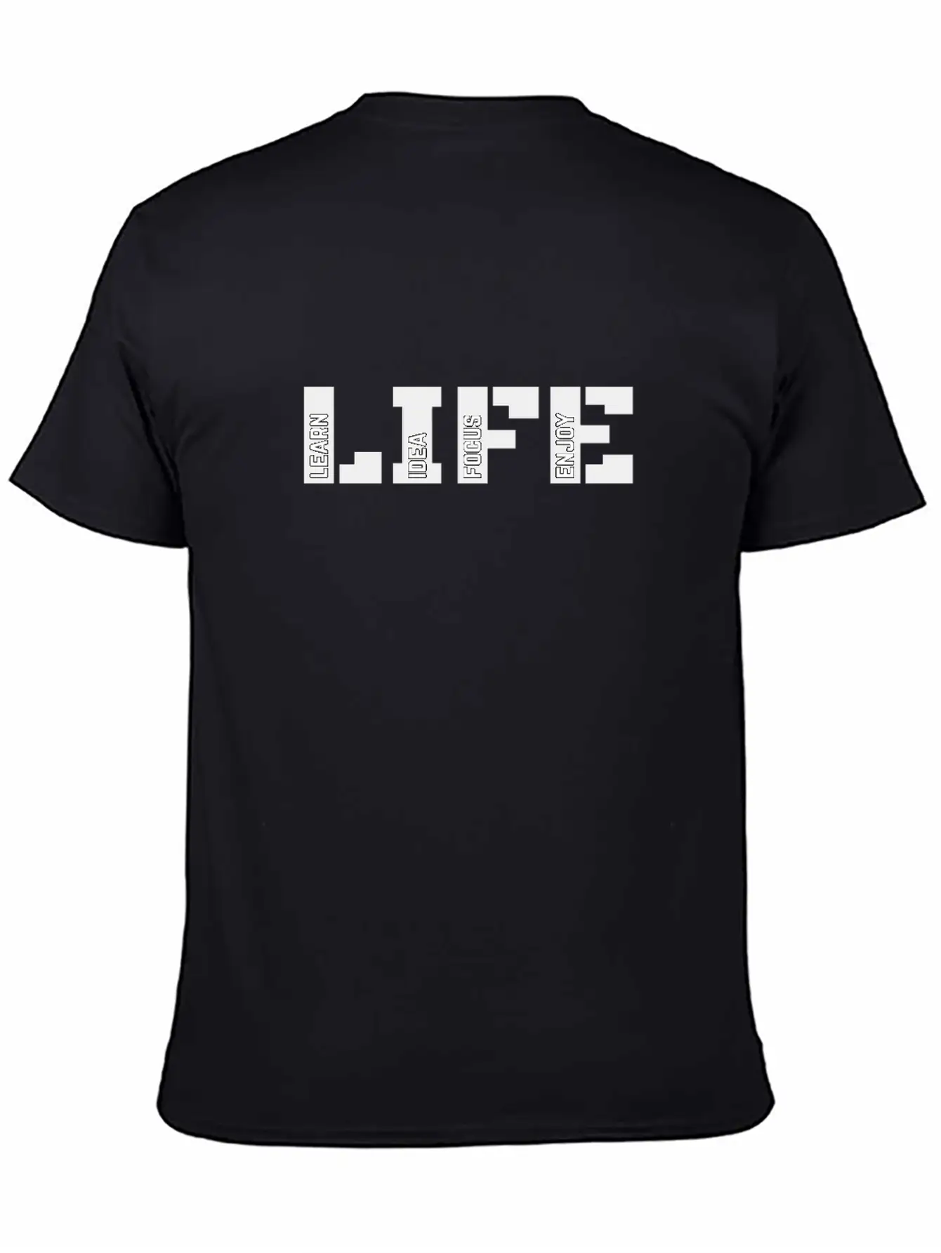 Life Learn, Idea, Focus, Enjoy Classic Cotton Tee – Unisex Comfort For Any Season