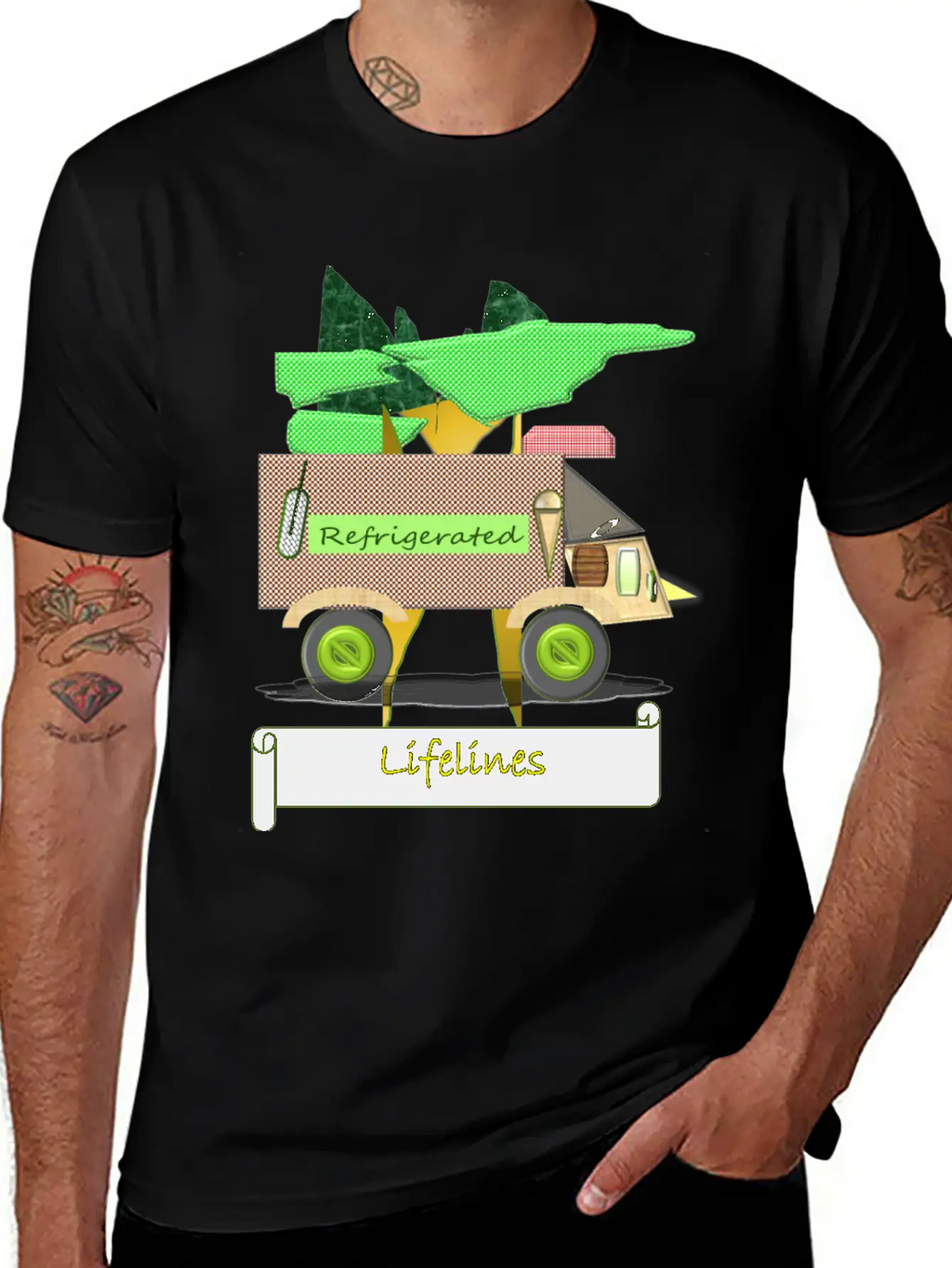 Life Lines- Civilization And And Modernization. Basic Graphic T-Shirt – Daily Comfort In Soft Cotton