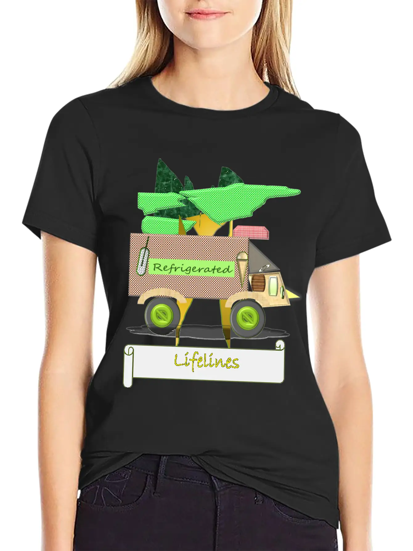 Life Lines- Civilization And And Modernization. Basic Graphic T-Shirt – Daily Comfort In Soft Cotton