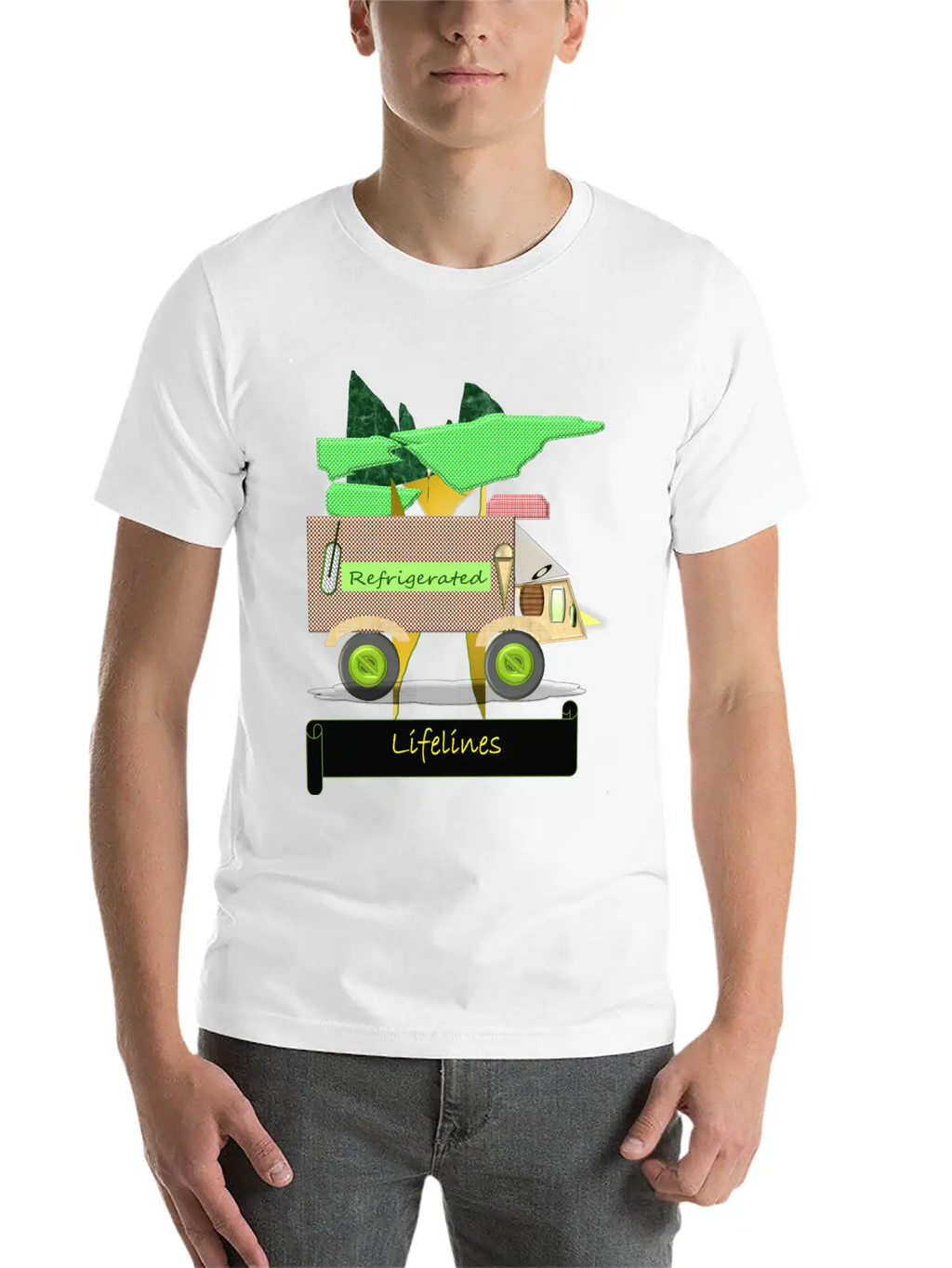 Life Lines- Civilization And And Modernization. Basic Graphic T-Shirt – Daily Comfort In Soft Cotton