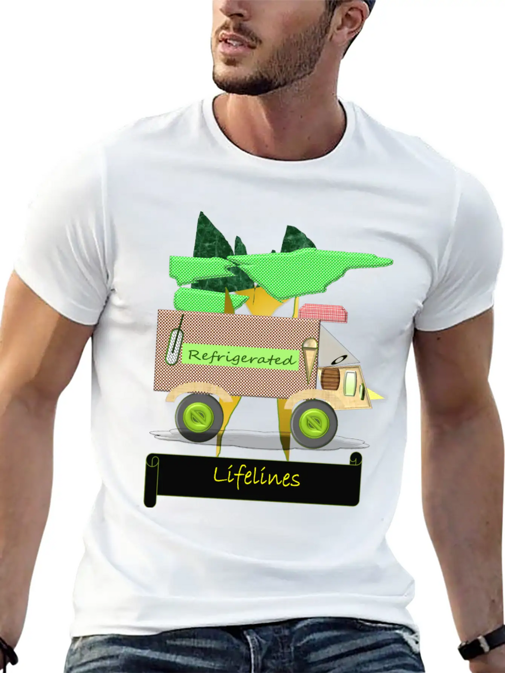 Life Lines- Civilization And And Modernization. Basic Graphic T-Shirt – Daily Comfort In Soft Cotton