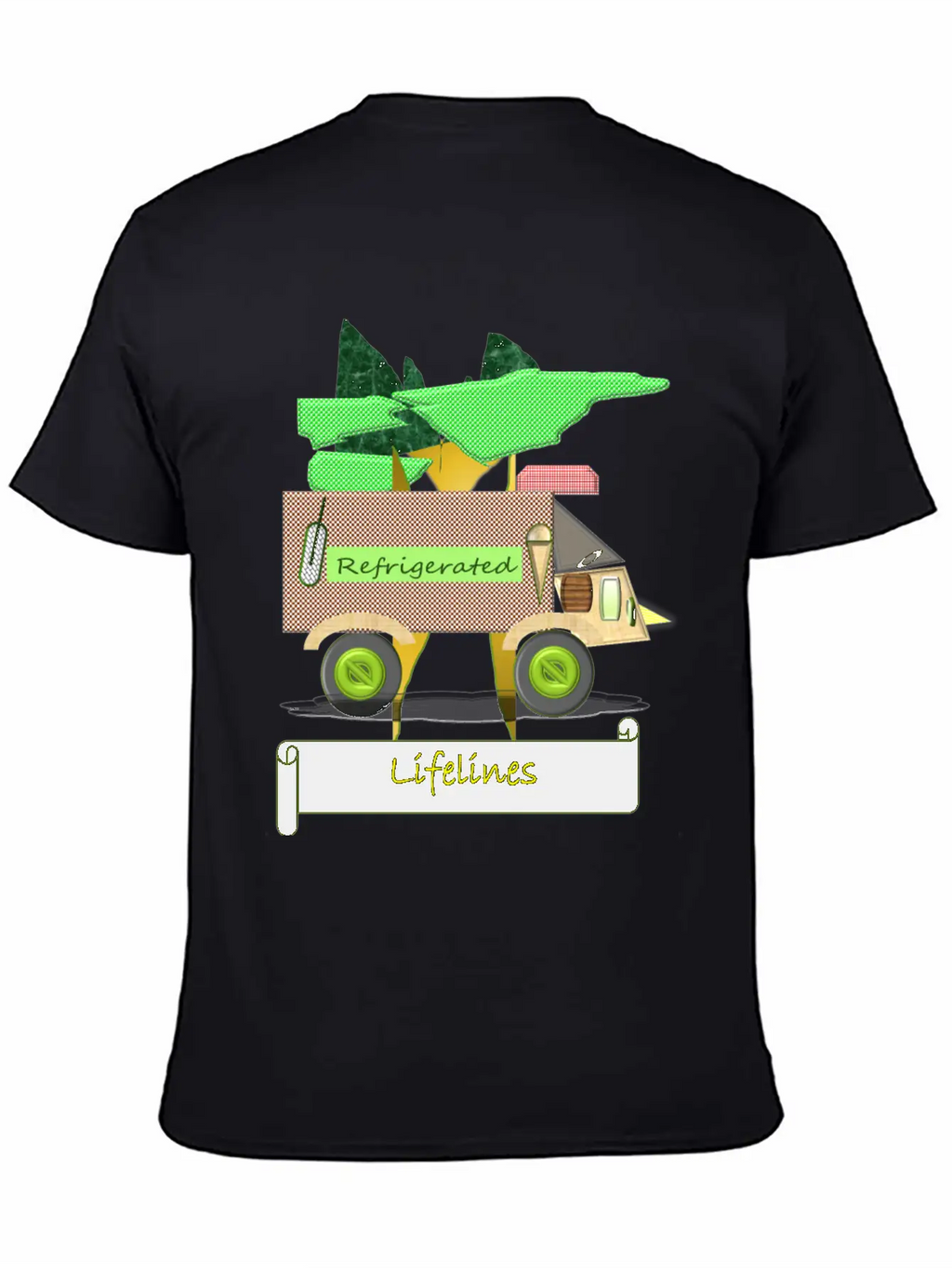 Life Lines- Civilization And And Modernization. Basic Graphic T-Shirt – Daily Comfort In Soft Cotton
