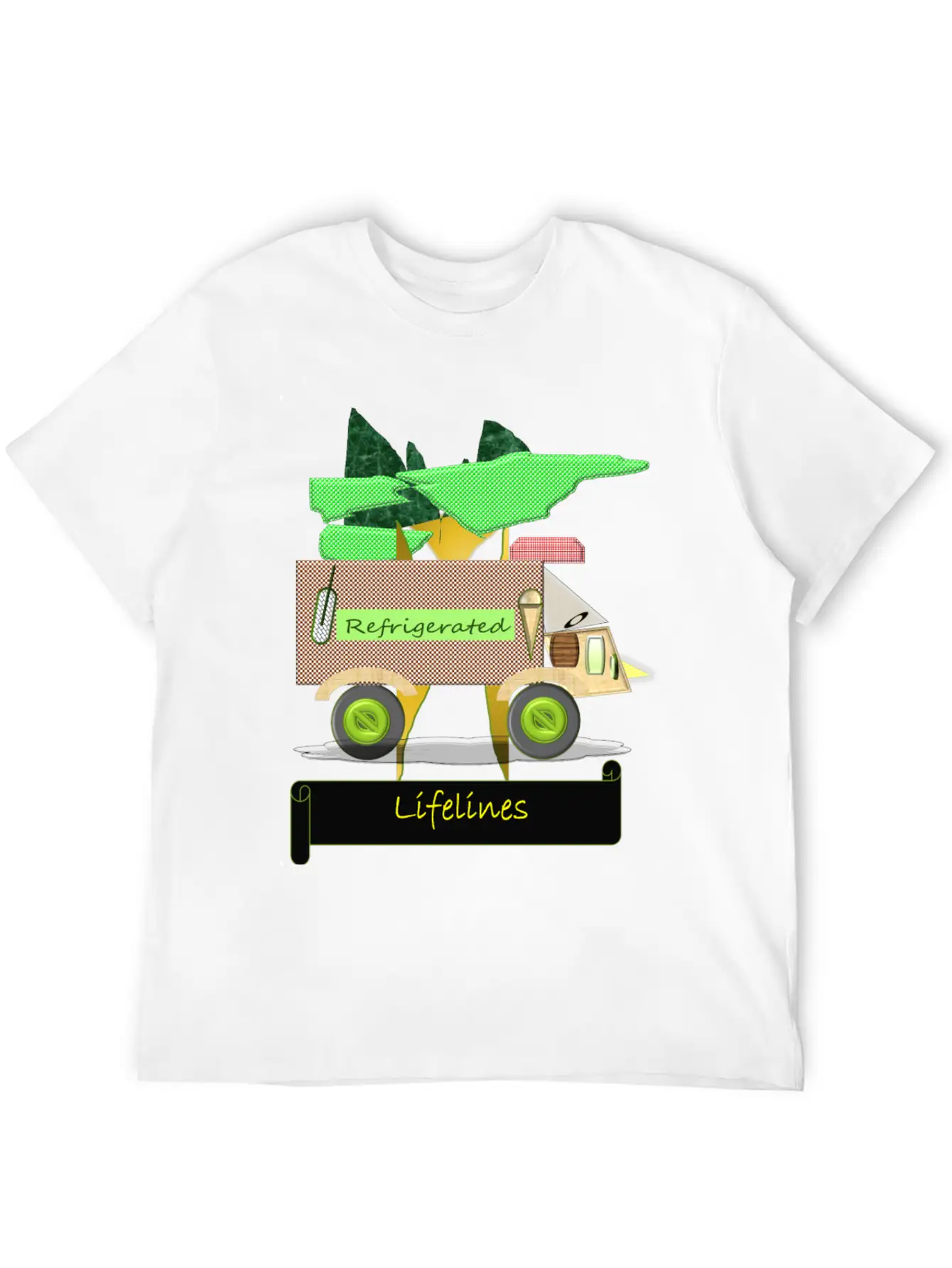 Life Lines- Civilization And And Modernization. Basic Graphic T-Shirt – Daily Comfort In Soft Cotton