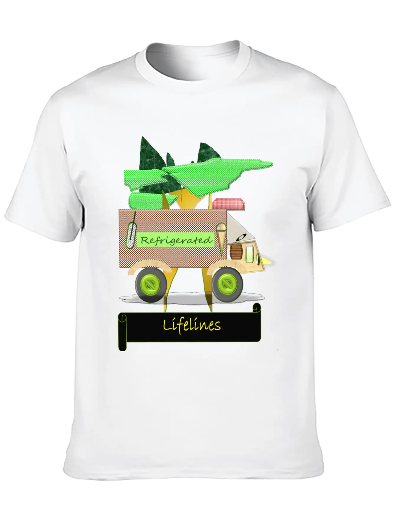 Life Lines- Civilization And And Modernization. Basic Graphic T-Shirt – Daily Comfort In Soft Cotton