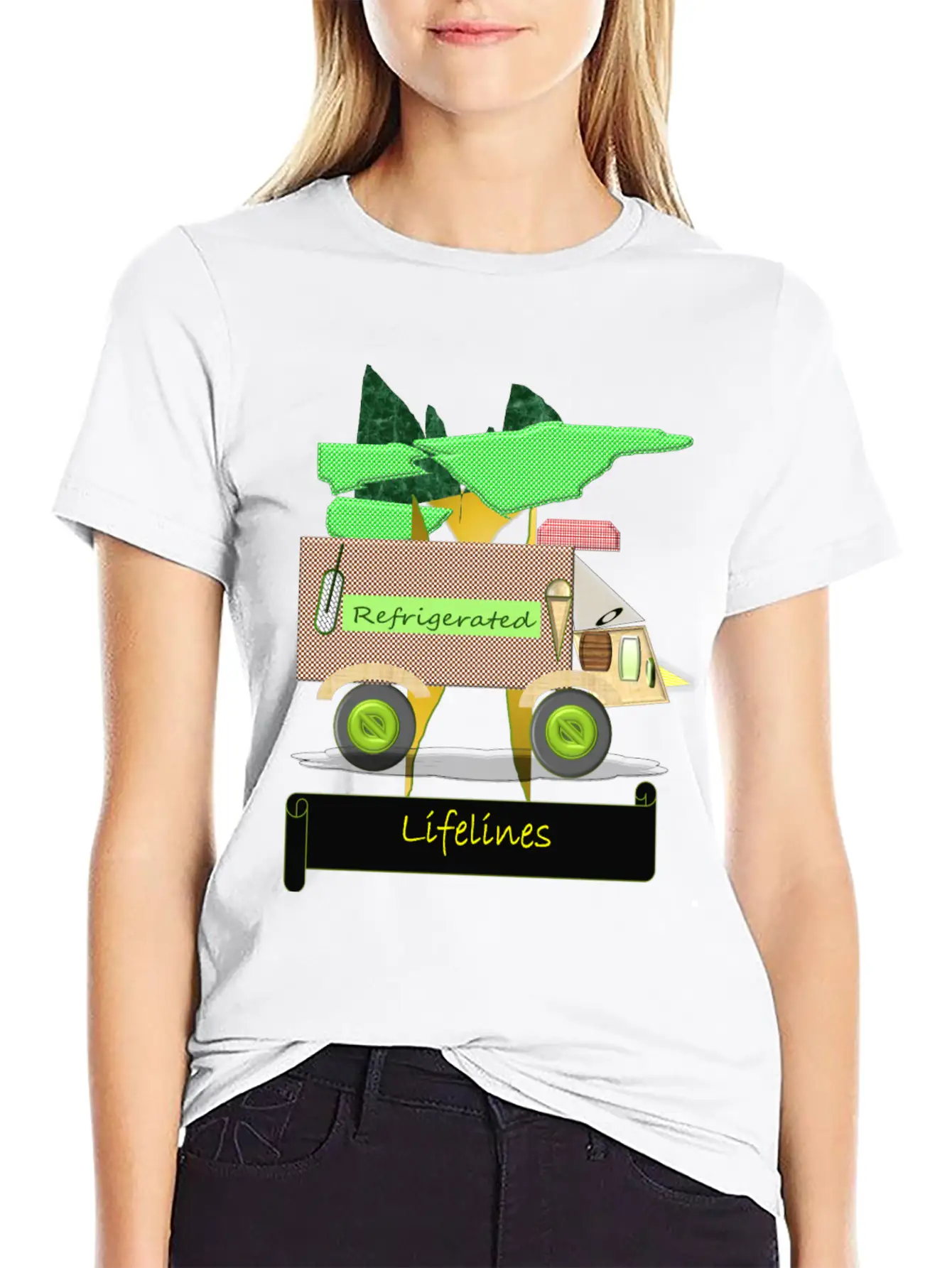 Life Lines- Civilization And And Modernization. Basic Graphic T-Shirt – Daily Comfort In Soft Cotton