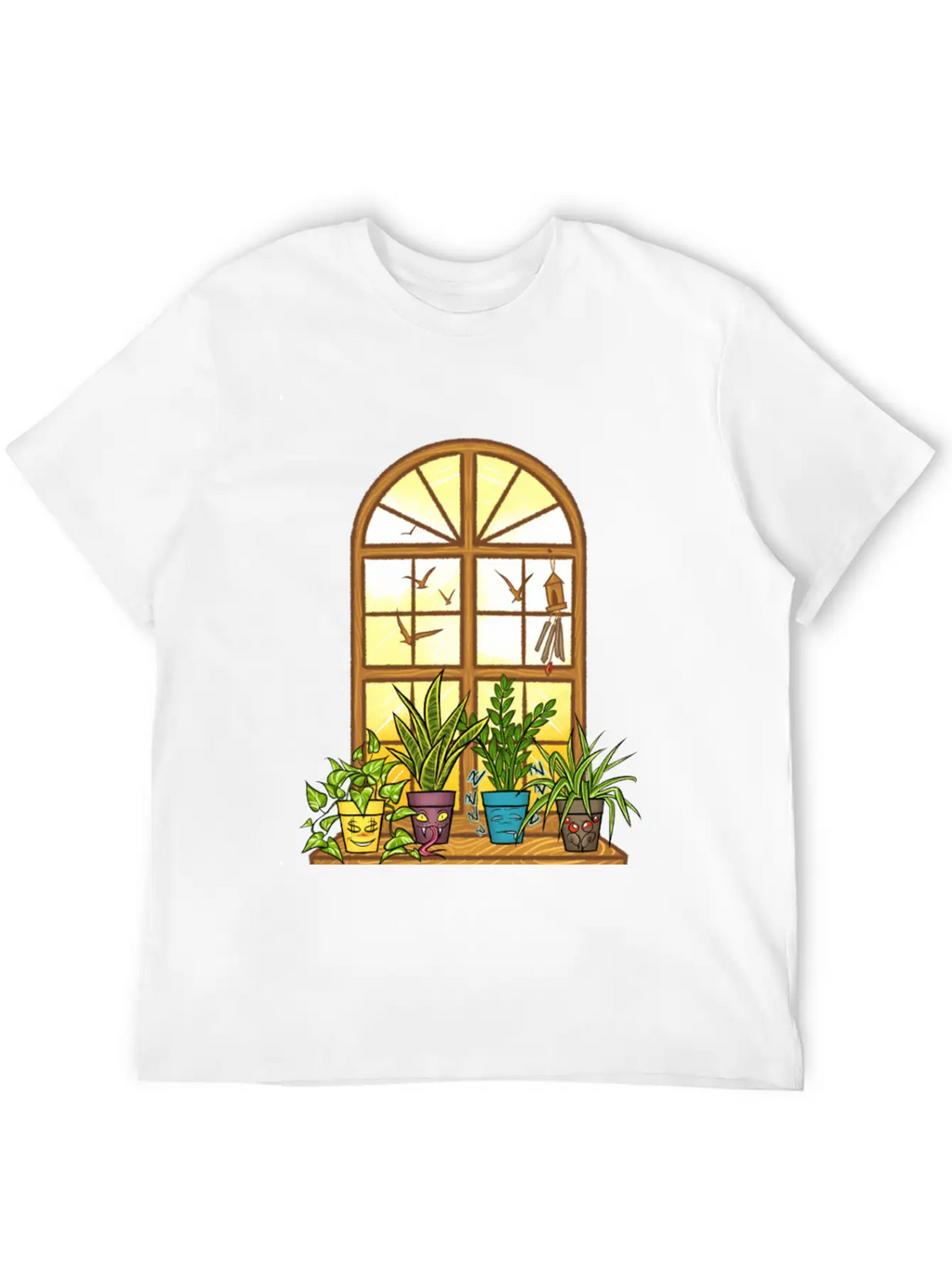 Life Of Indoor Plants- Good Morning Sunshine Stylish Everyday T-Shirt – Unisex Basic Cotton Tee
