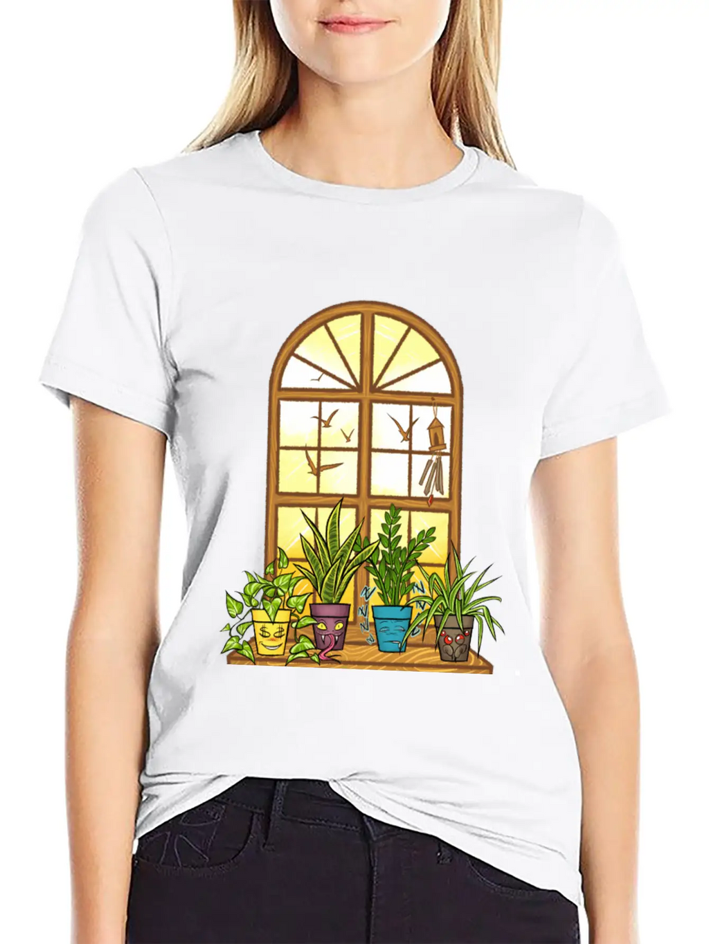 Life Of Indoor Plants- Good Morning Sunshine Stylish Everyday T-Shirt – Unisex Basic Cotton Tee