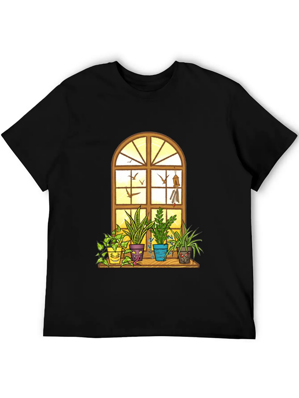 Life Of Indoor Plants- Good Morning Sunshine Stylish Everyday T-Shirt – Unisex Basic Cotton Tee