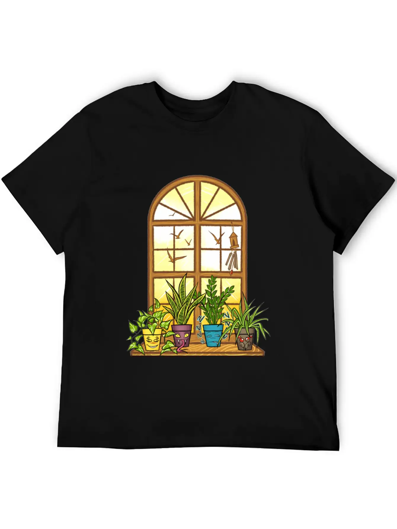 Life Of Indoor Plants- Good Morning Sunshine Stylish Everyday T-Shirt – Unisex Basic Cotton Tee