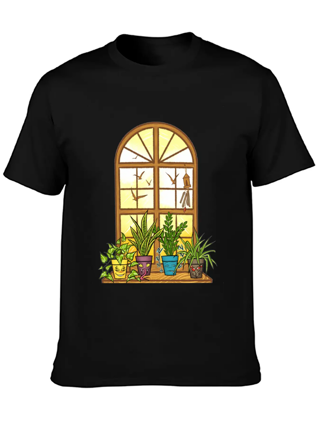 Life Of Indoor Plants- Good Morning Sunshine Stylish Everyday T-Shirt – Unisex Basic Cotton Tee