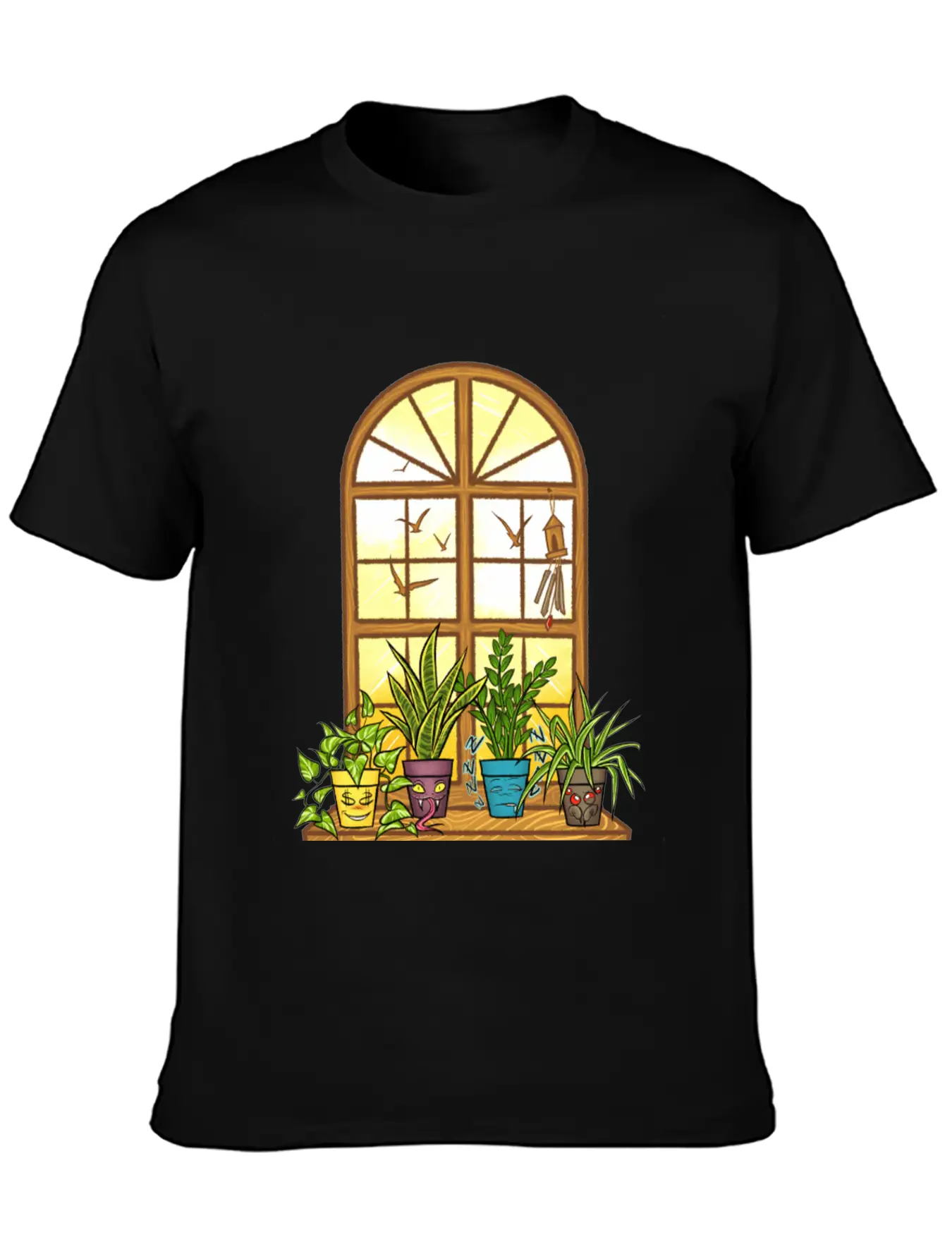 Life Of Indoor Plants- Good Morning Sunshine Stylish Everyday T-Shirt – Unisex Basic Cotton Tee