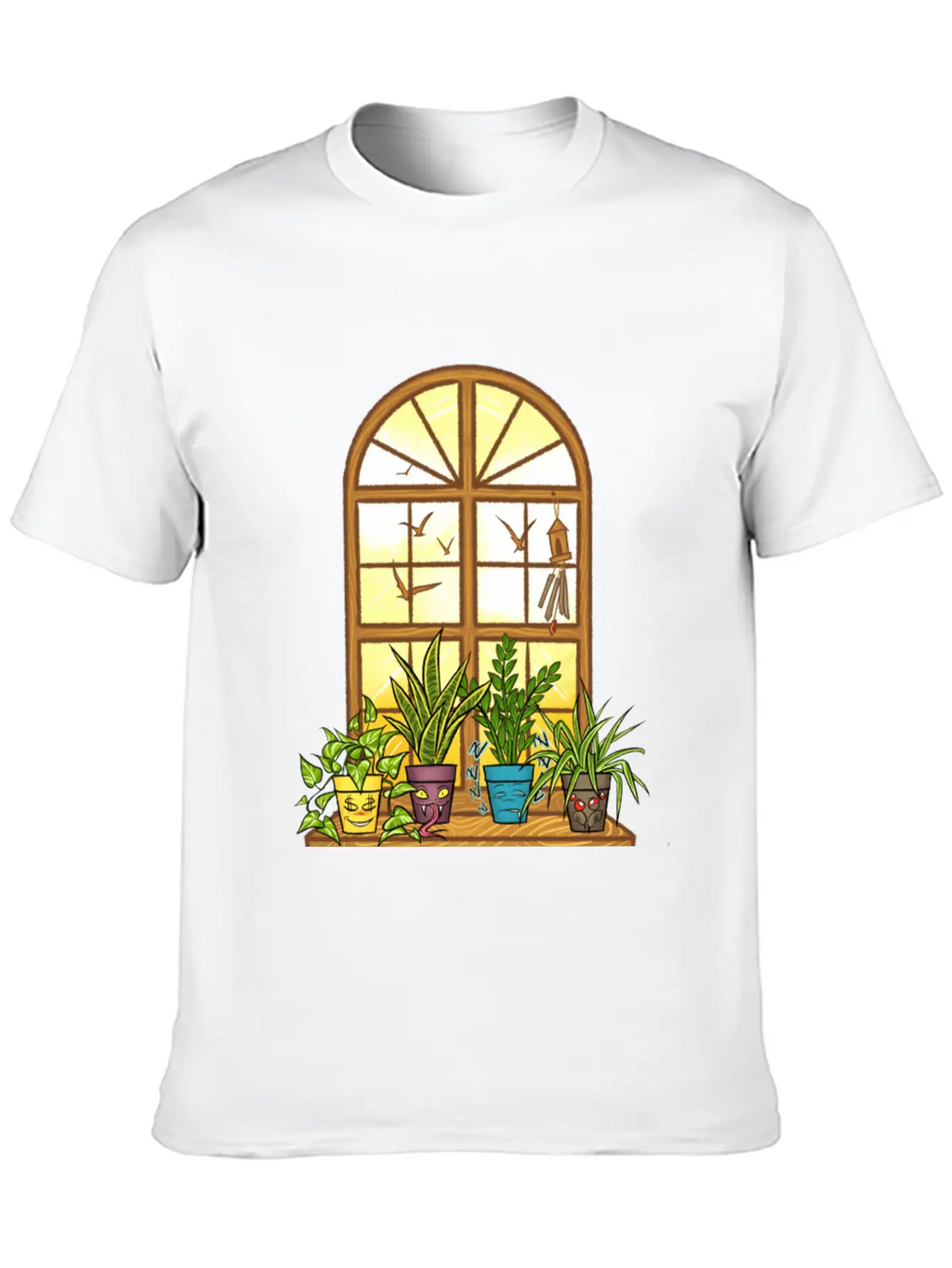 Life Of Indoor Plants- Good Morning Sunshine Stylish Everyday T-Shirt – Unisex Basic Cotton Tee
