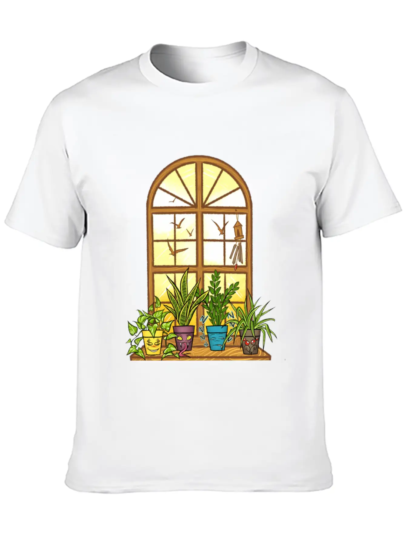 Life Of Indoor Plants- Good Morning Sunshine Stylish Everyday T-Shirt – Unisex Basic Cotton Tee