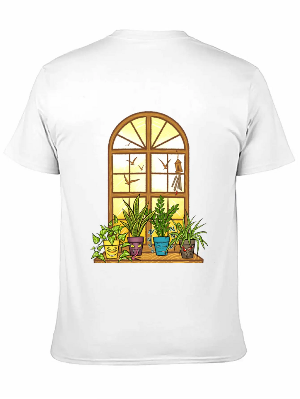 Life Of Indoor Plants- Good Morning Sunshine Stylish Everyday T-Shirt – Unisex Basic Cotton Tee