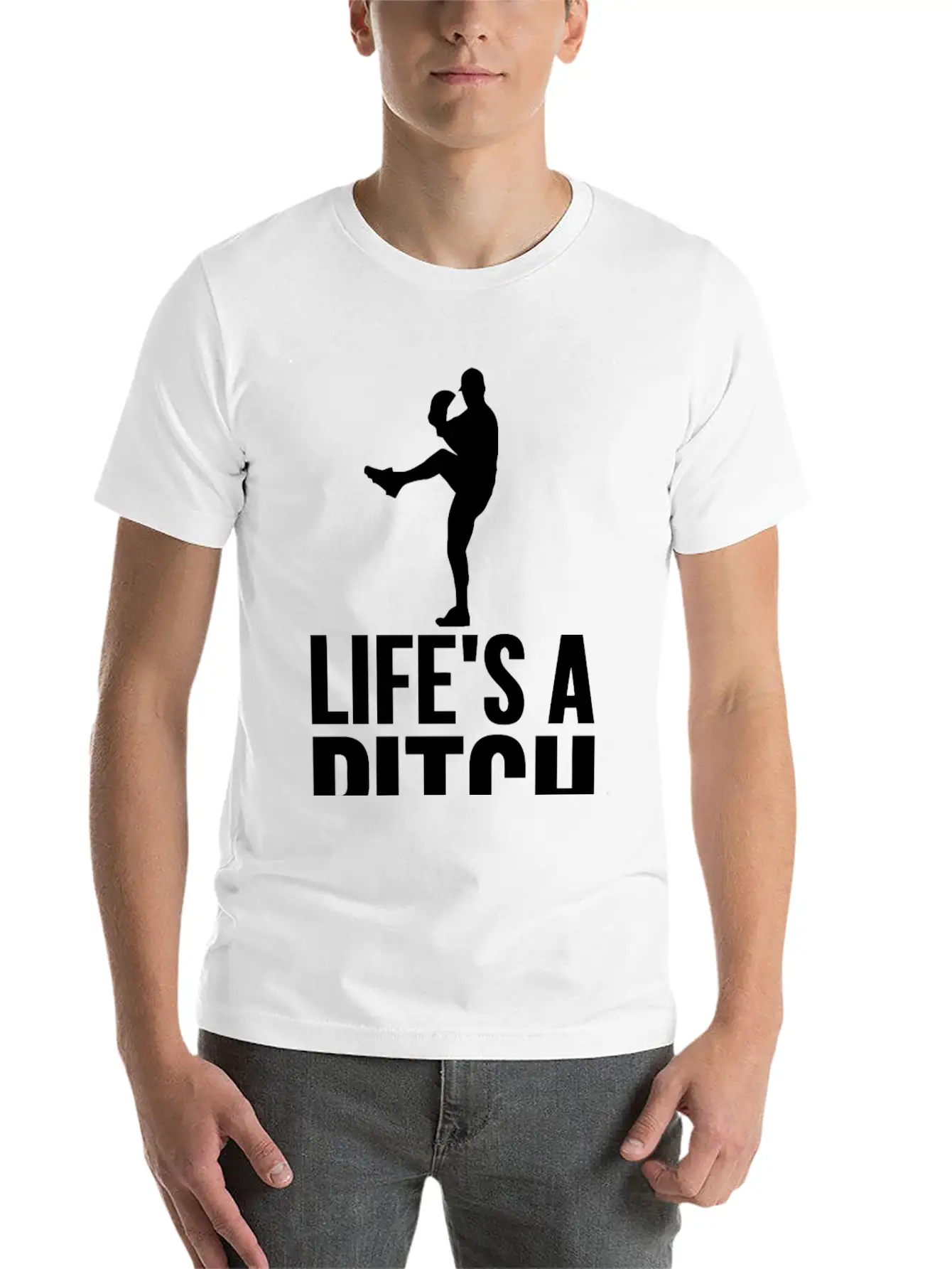 Life S A Pitch Unisex Casual T-Shirt – Clean Design For Daily Comfort