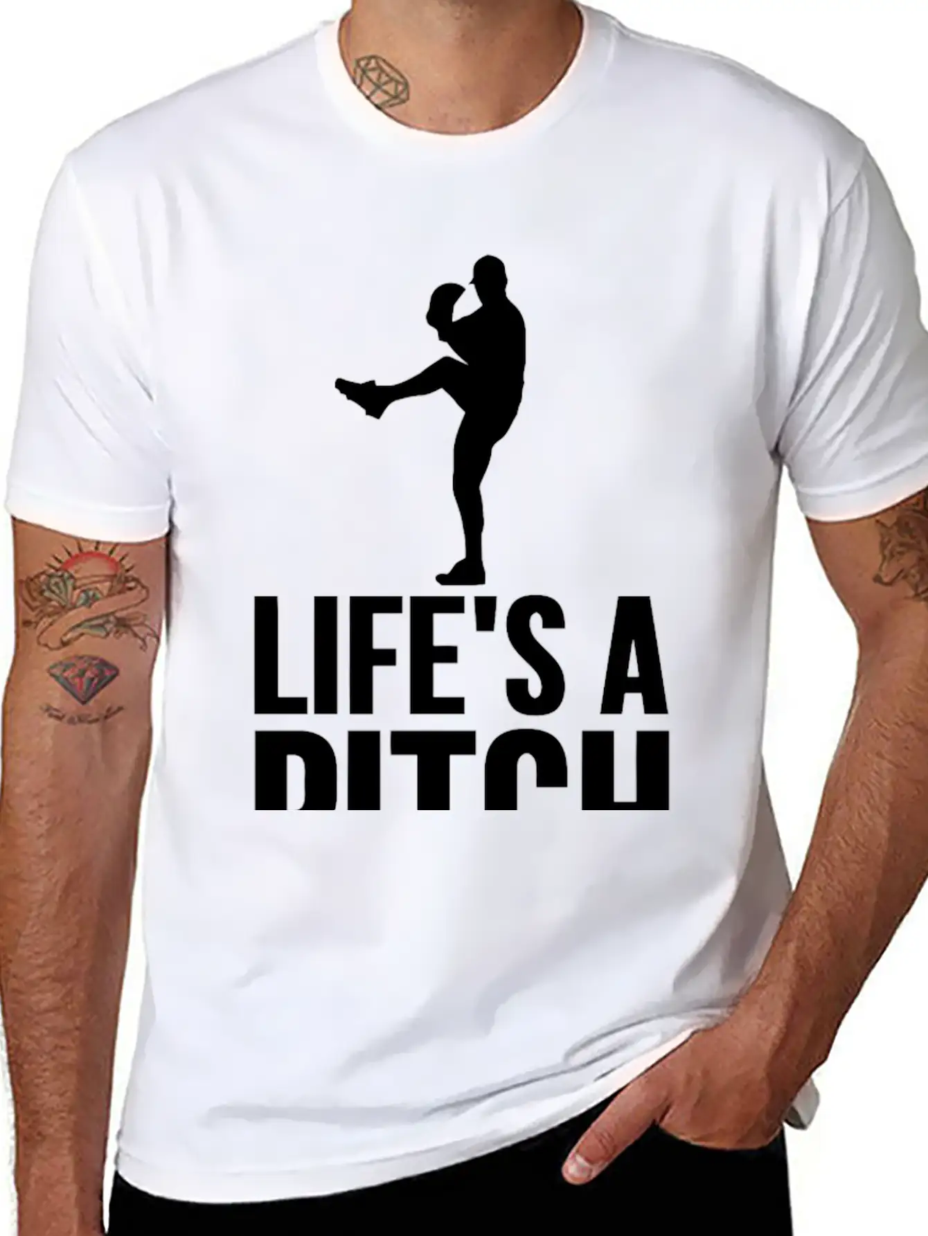 Life S A Pitch Unisex Casual T-Shirt – Clean Design For Daily Comfort