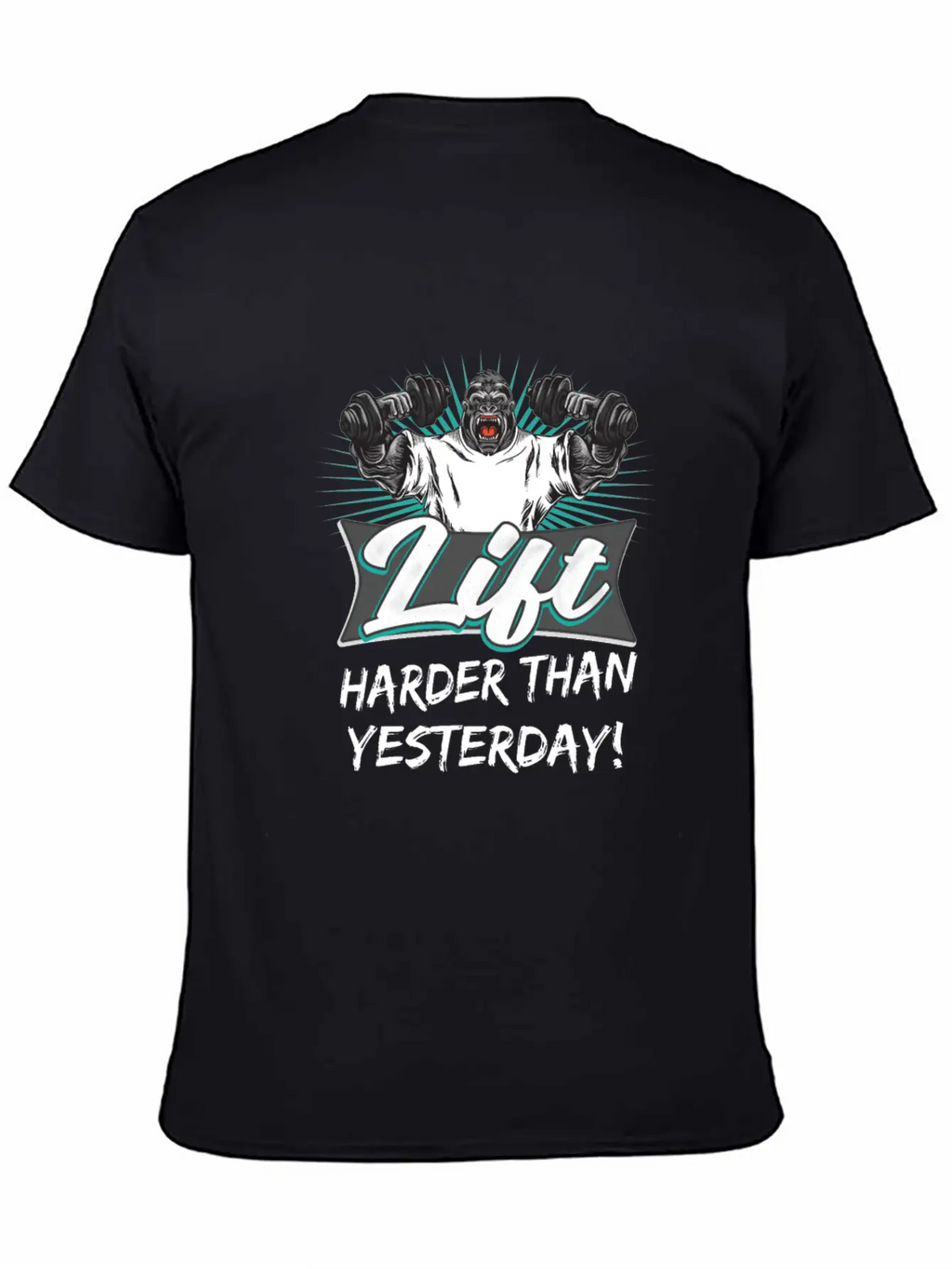 Lift Harder Than Yesterday Workout Motivation Classic Cotton Tee – Unisex Comfort For Any Season