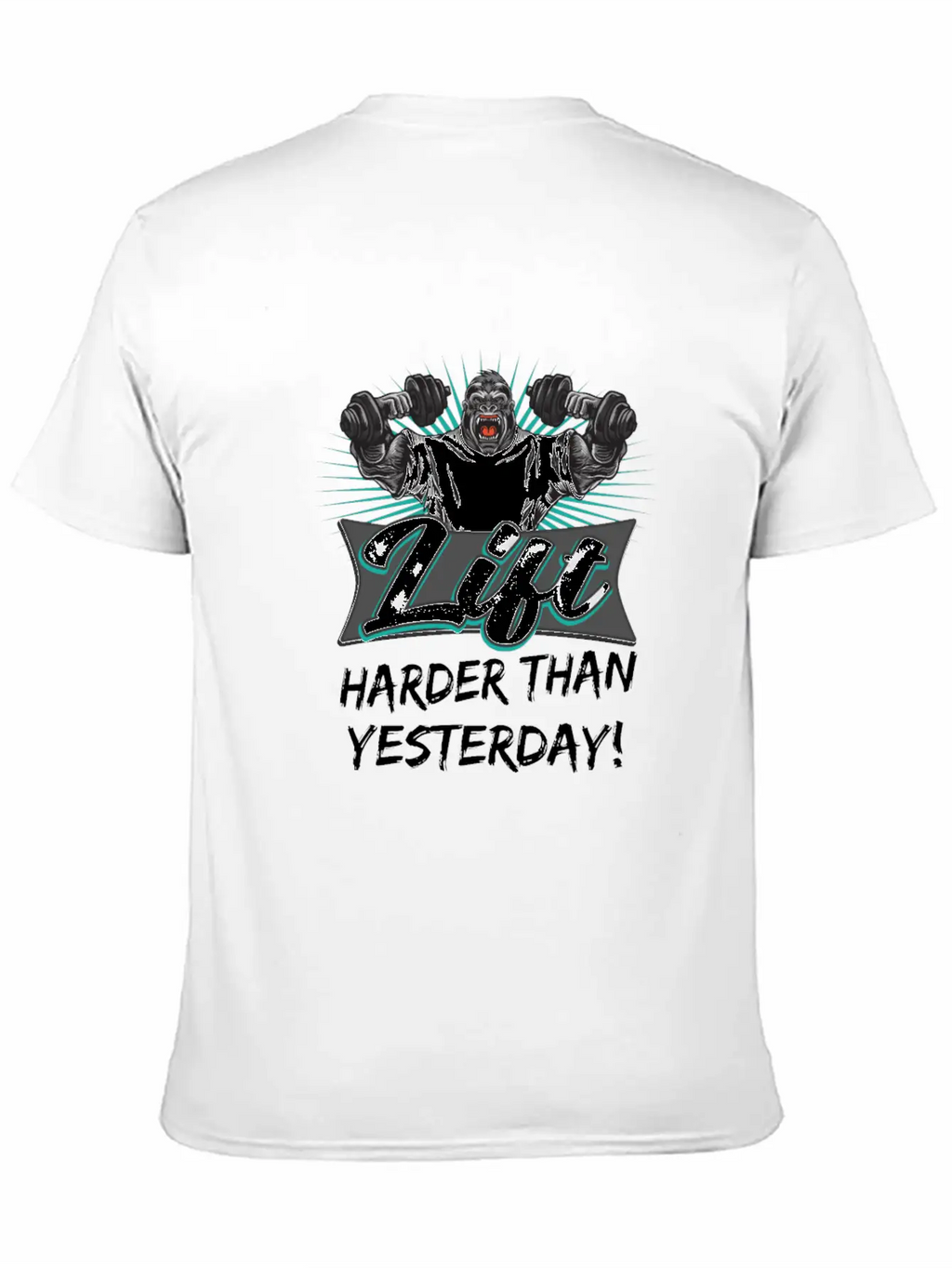 Lift Harder Than Yesterday Workout Motivation Classic Cotton Tee – Unisex Comfort For Any Season