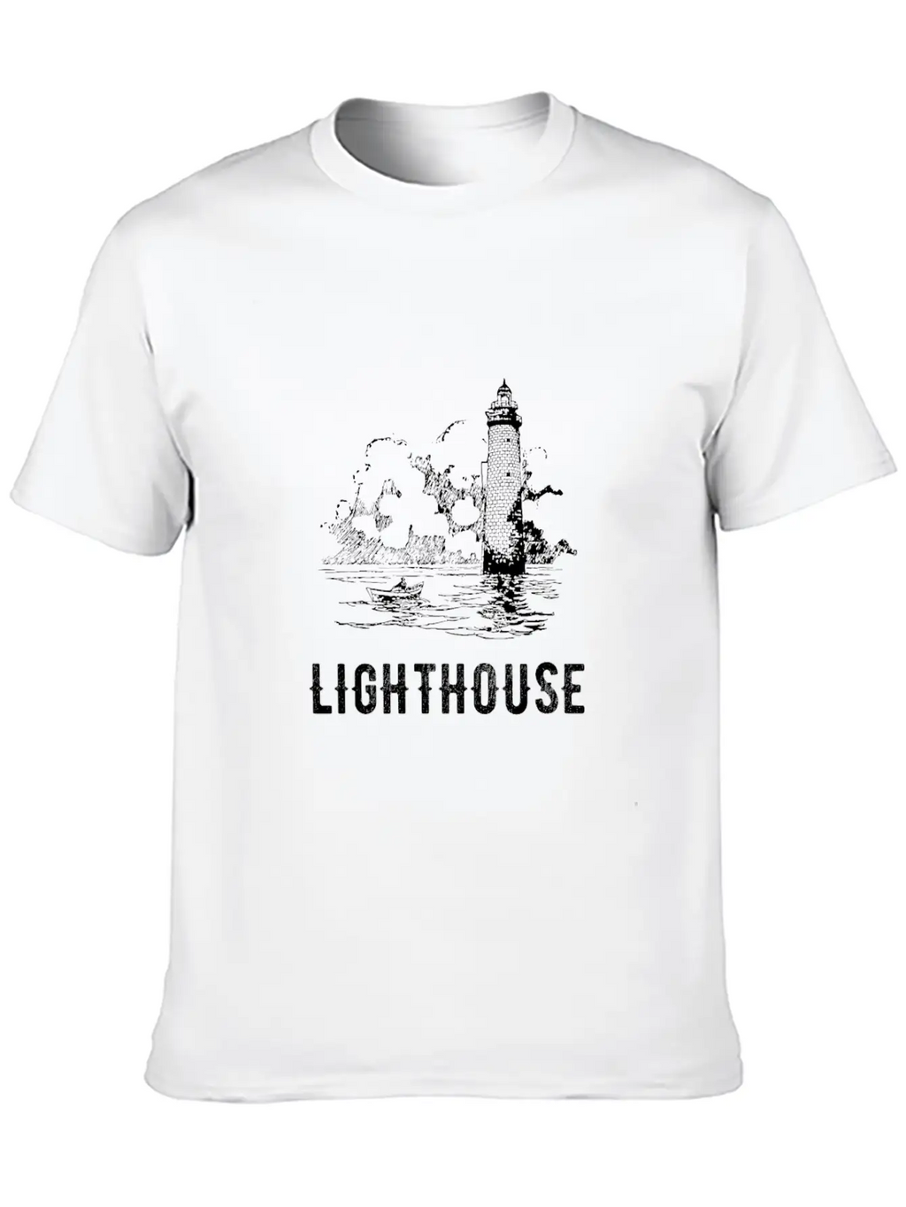 Light House 2 Classic Cotton Tee – Unisex Comfort For Any Season