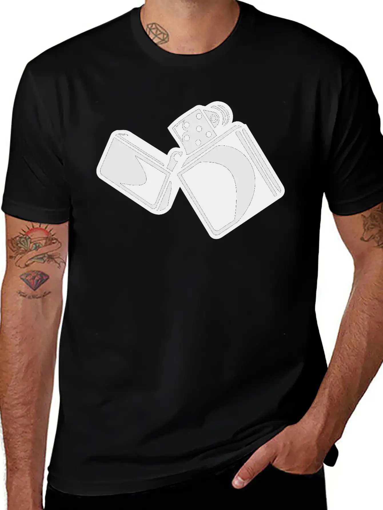 Lighter Essential Cotton Tee For Daily Outfits – Unisex Style